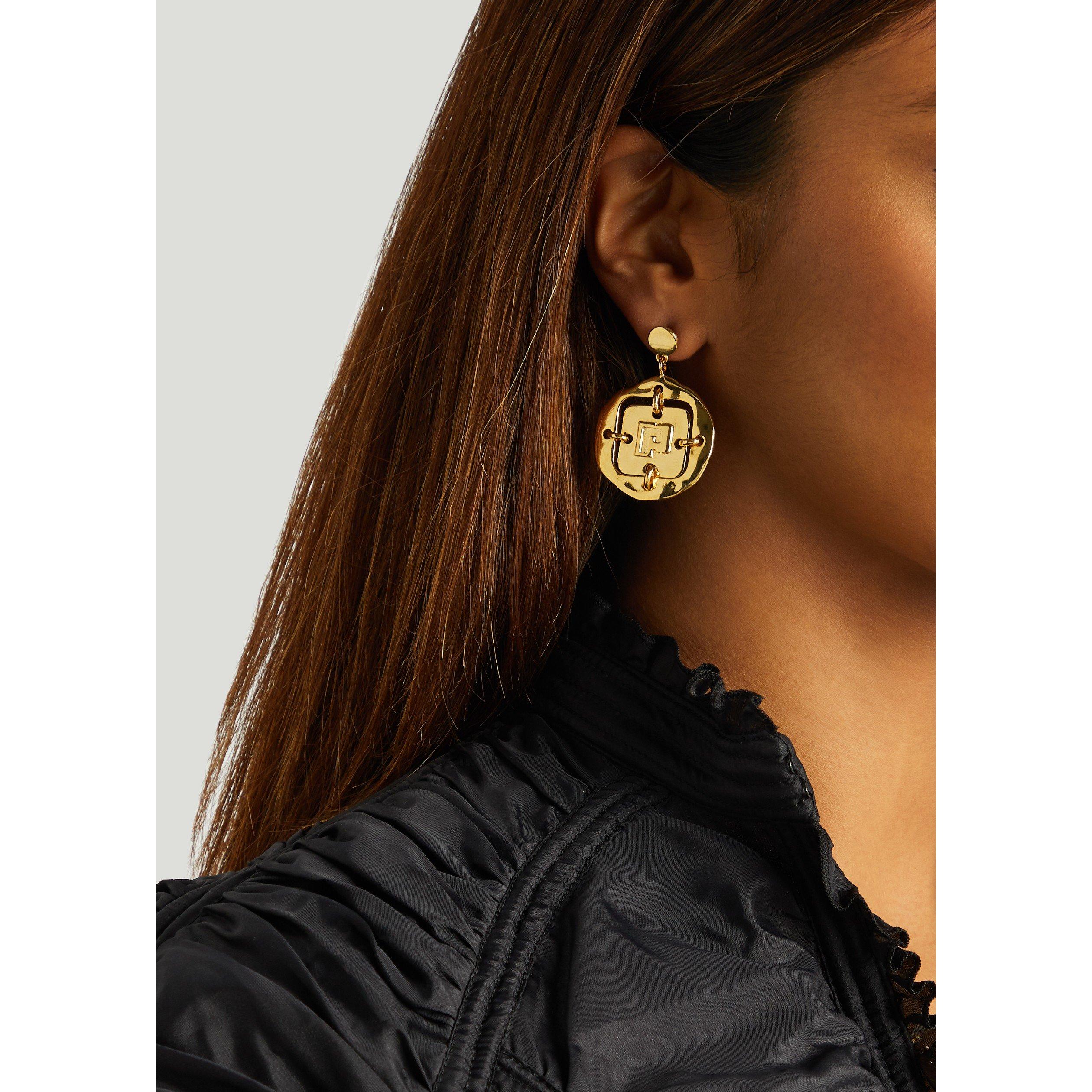 GOLD - Rabanne - MEDALS EARRINGS - 3