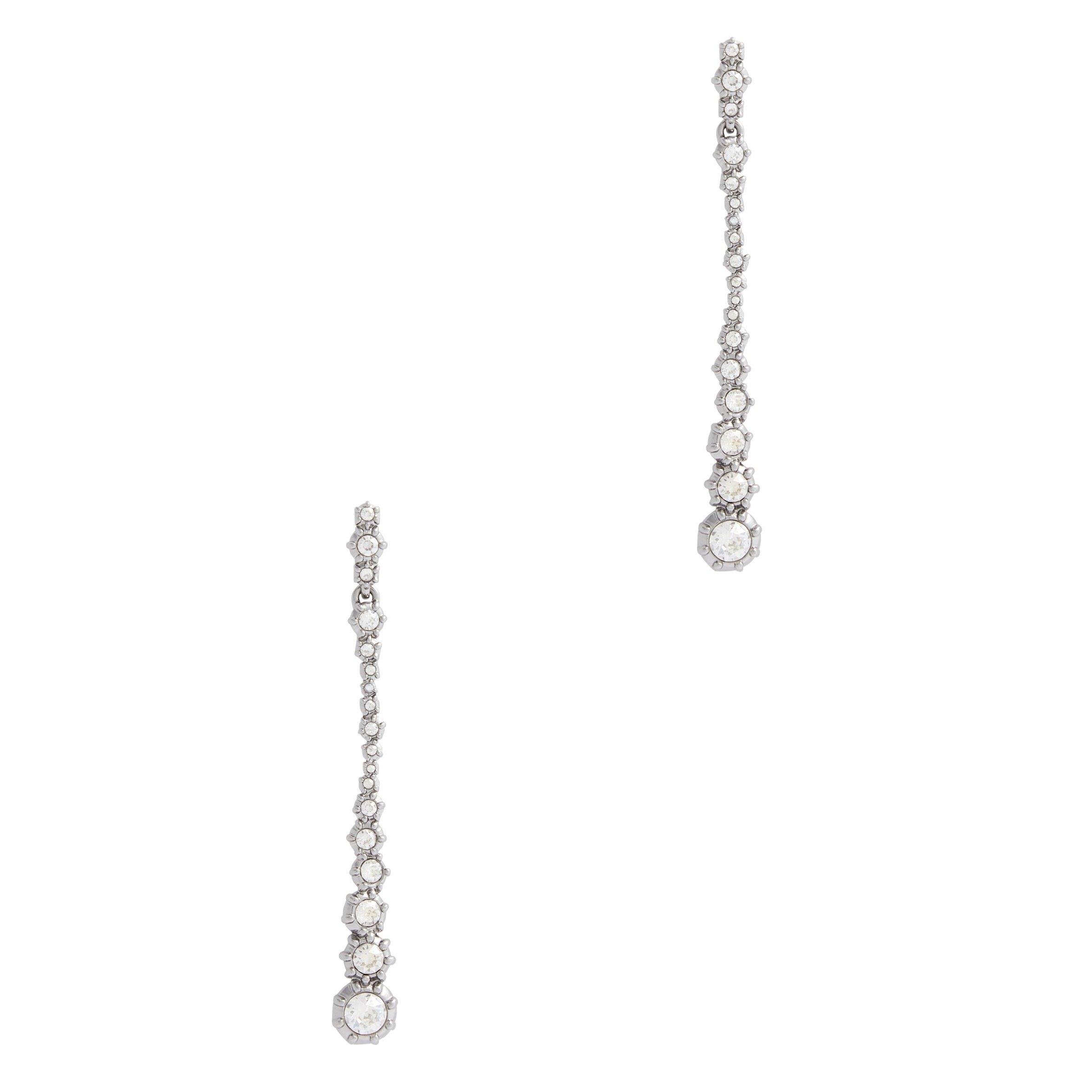 SILVER - Alexis Bittar - PUNK ROYALE LINEAR DROP ERNGS - 1