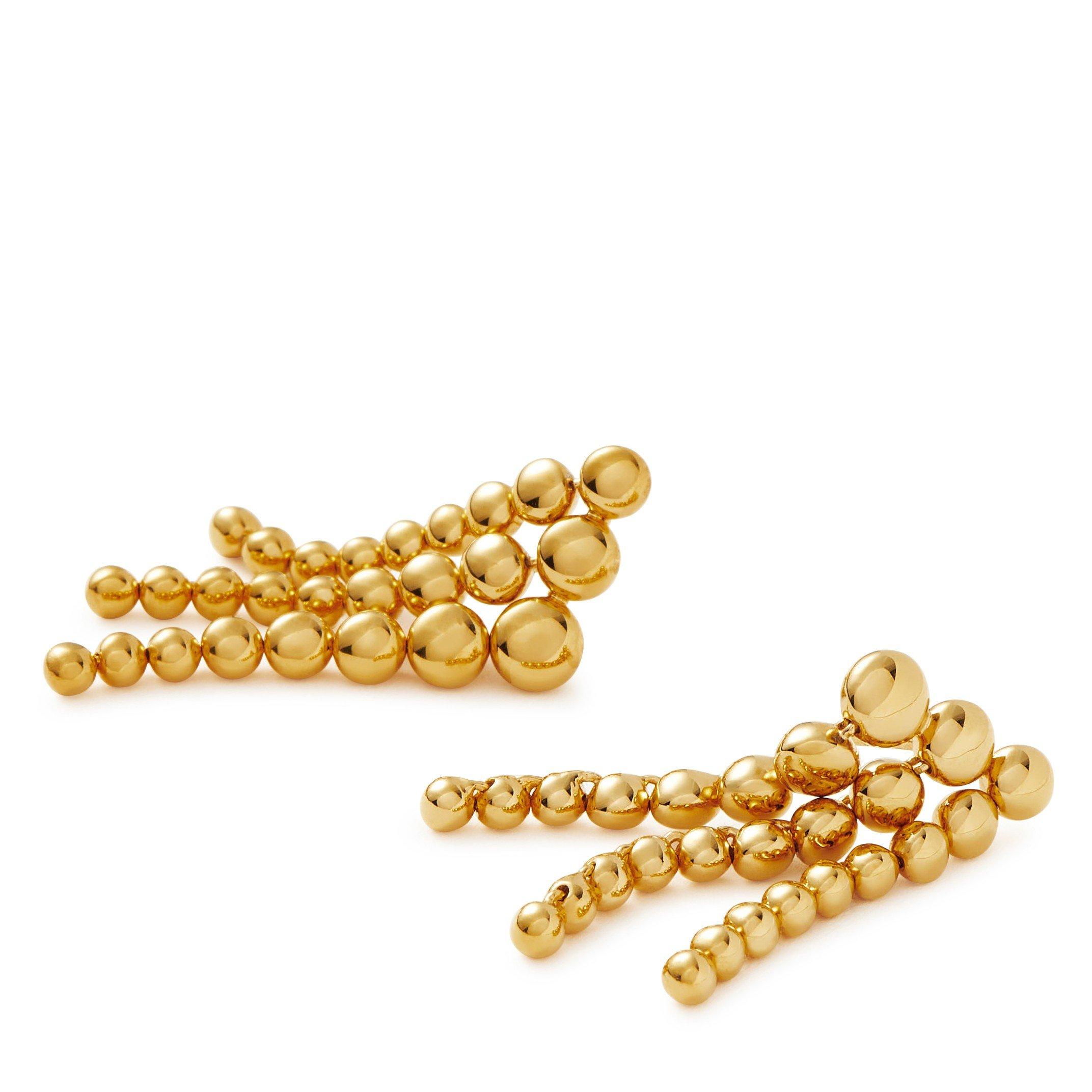 GOLD - Missoma - BEADED WATERFALL STUDS - 6