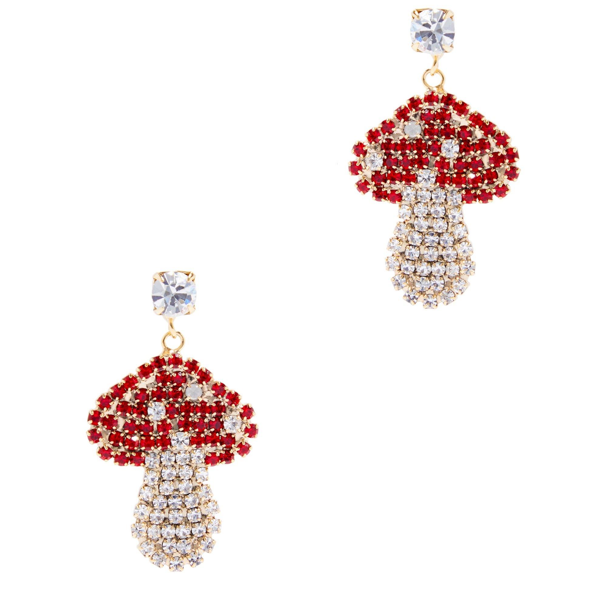RED AND OTHER - Rosantica - FINFERLI TOADSTOOL EARRINGS - 1