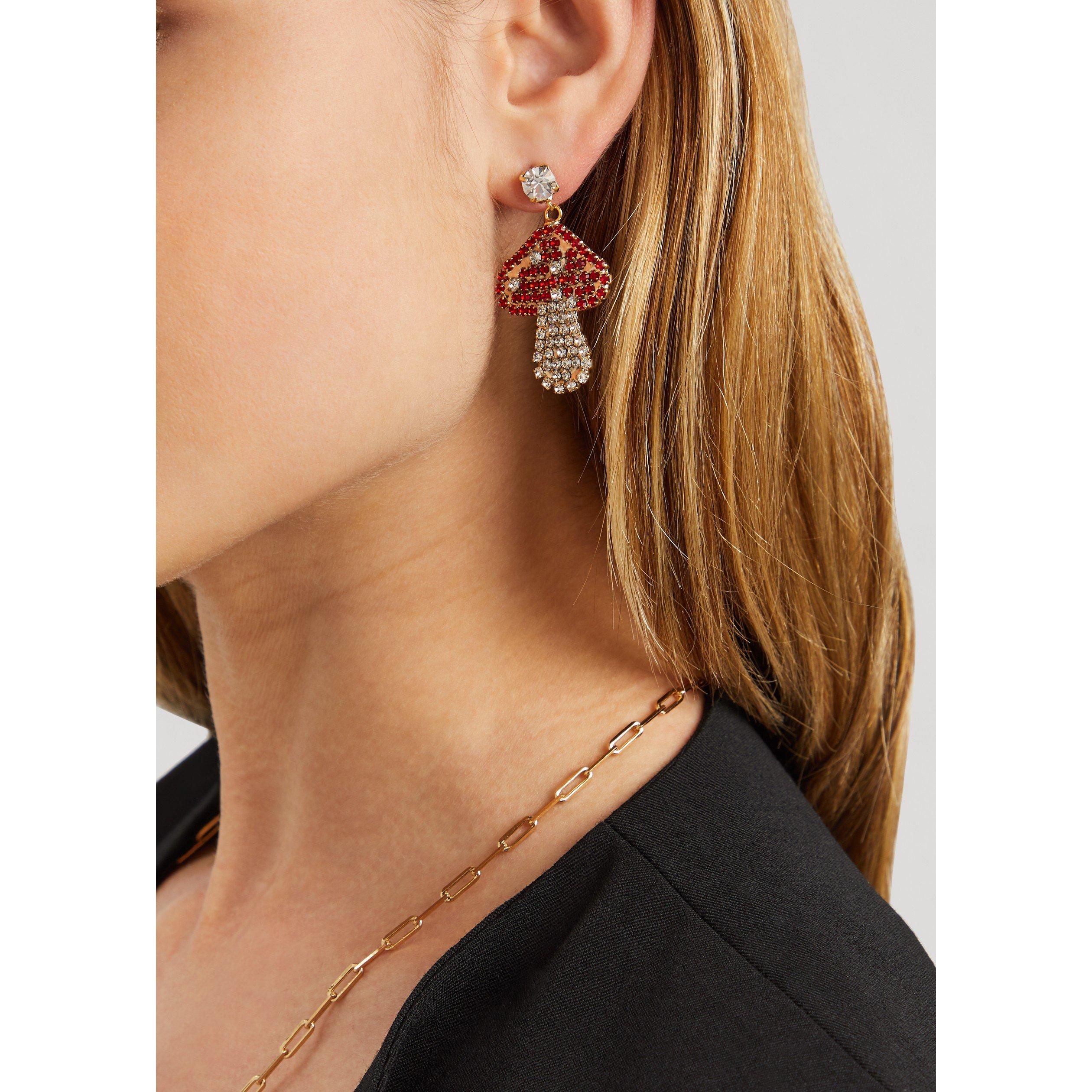 RED AND OTHER - Rosantica - FINFERLI TOADSTOOL EARRINGS - 3
