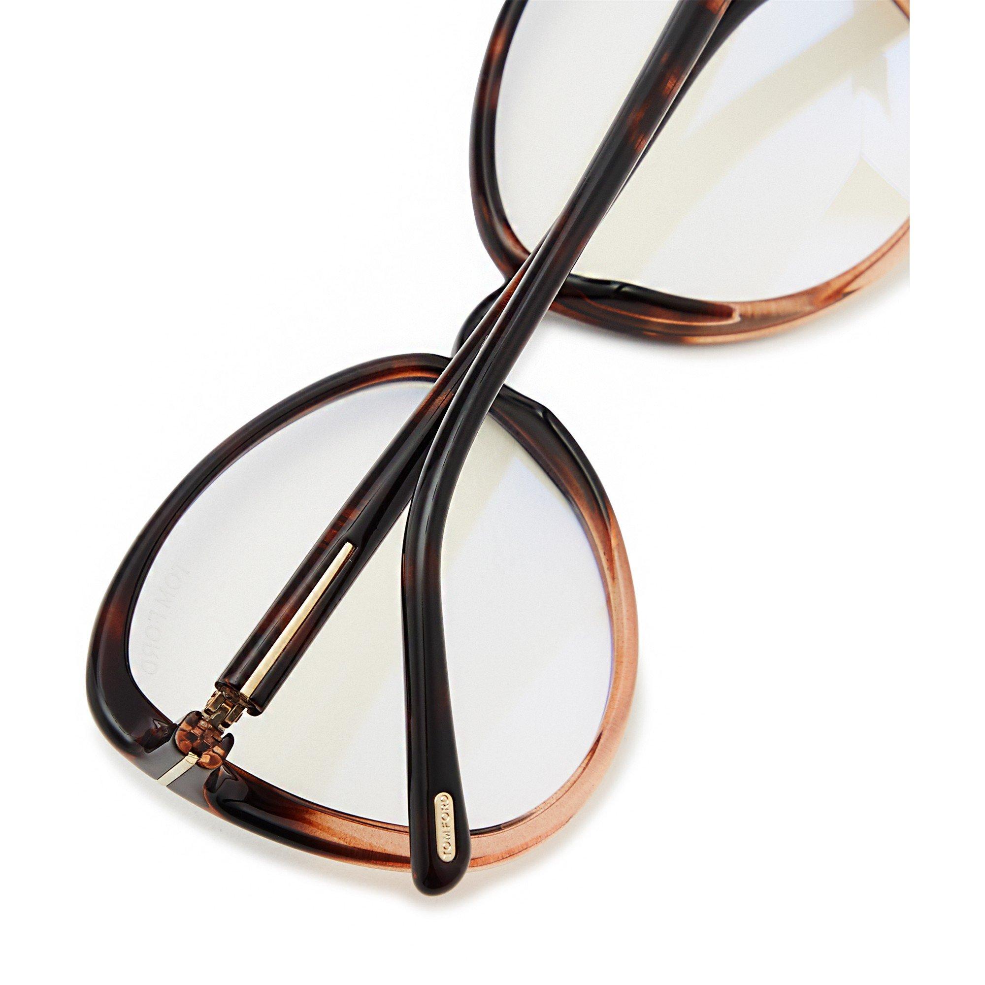 BROWN HAVANA - Tom Ford - TF F SOFT BUTTERFLY OPTICAL G - 3