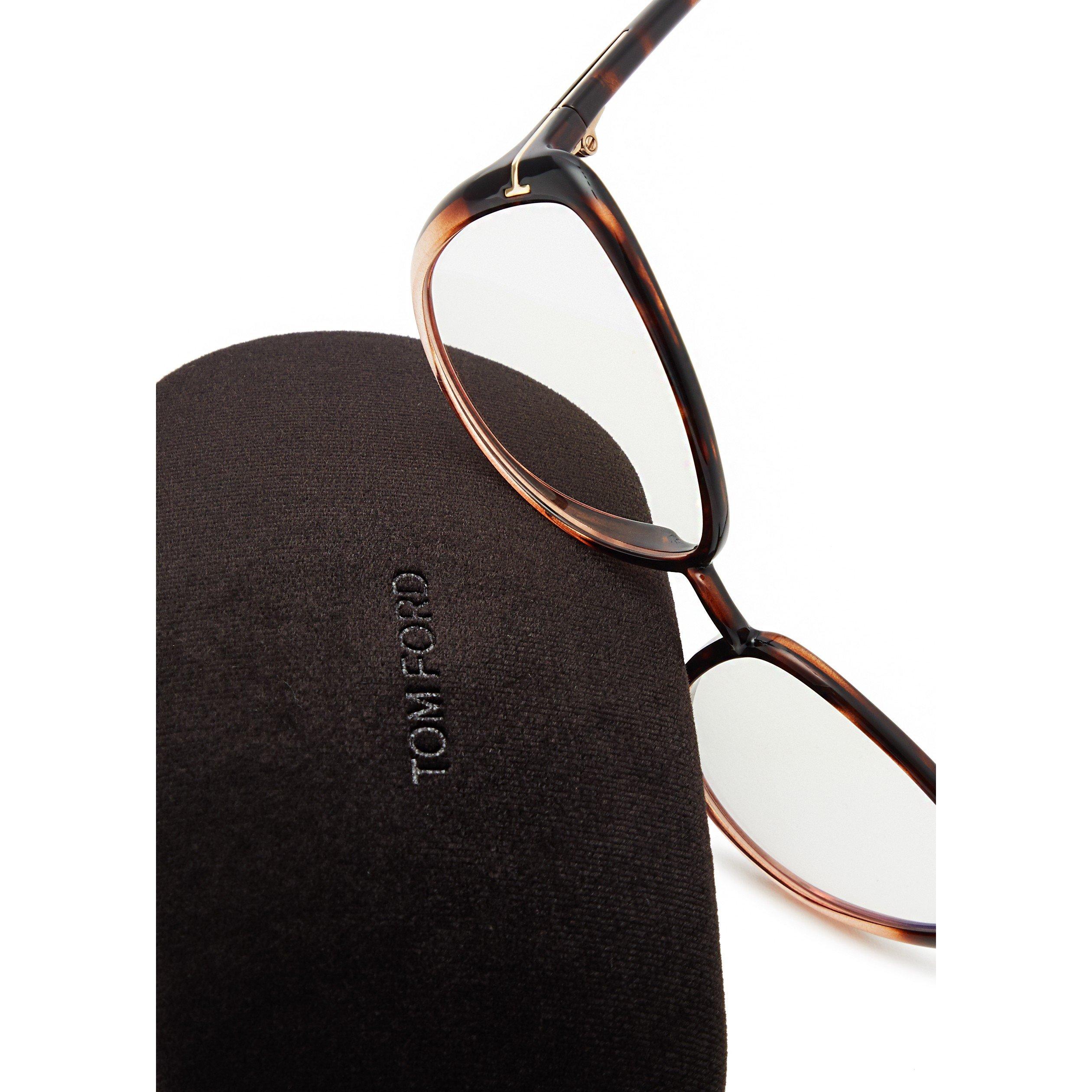 BROWN HAVANA - Tom Ford - TF F SOFT BUTTERFLY OPTICAL G - 4