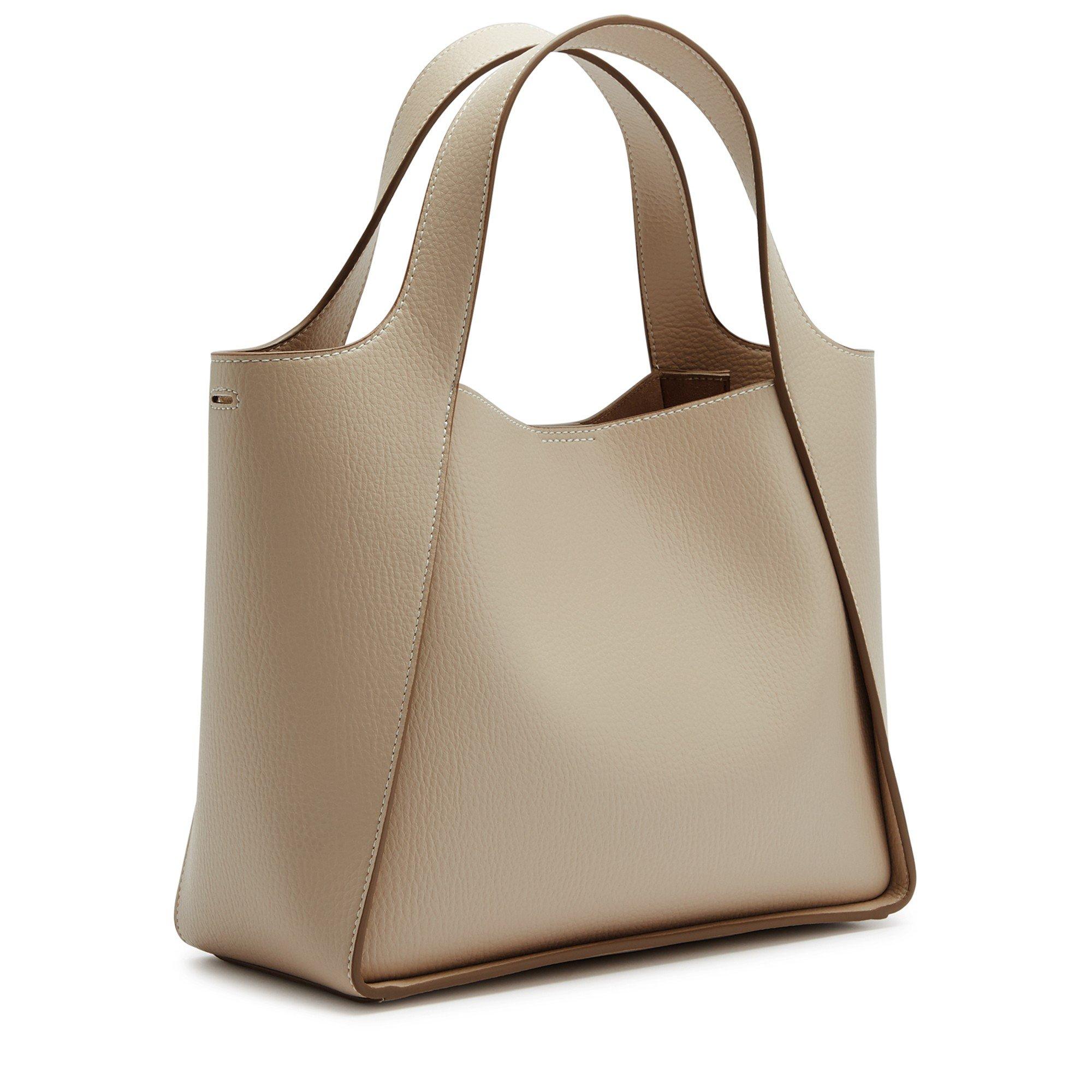 CREAM - Stella McCartney - Crossbody Bag Embossed Grainy - 2