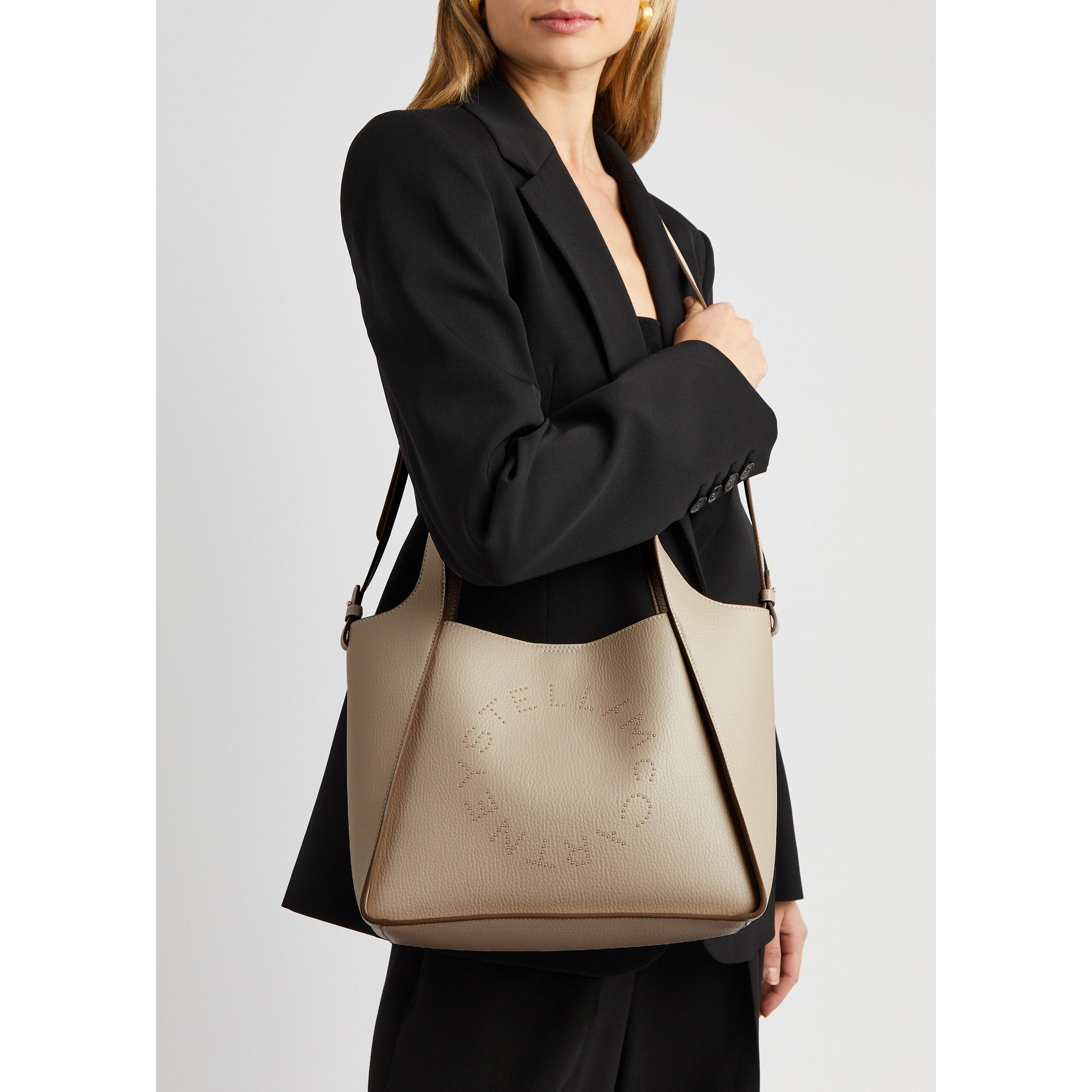 CREAM - Stella McCartney - Crossbody Bag Embossed Grainy - 7