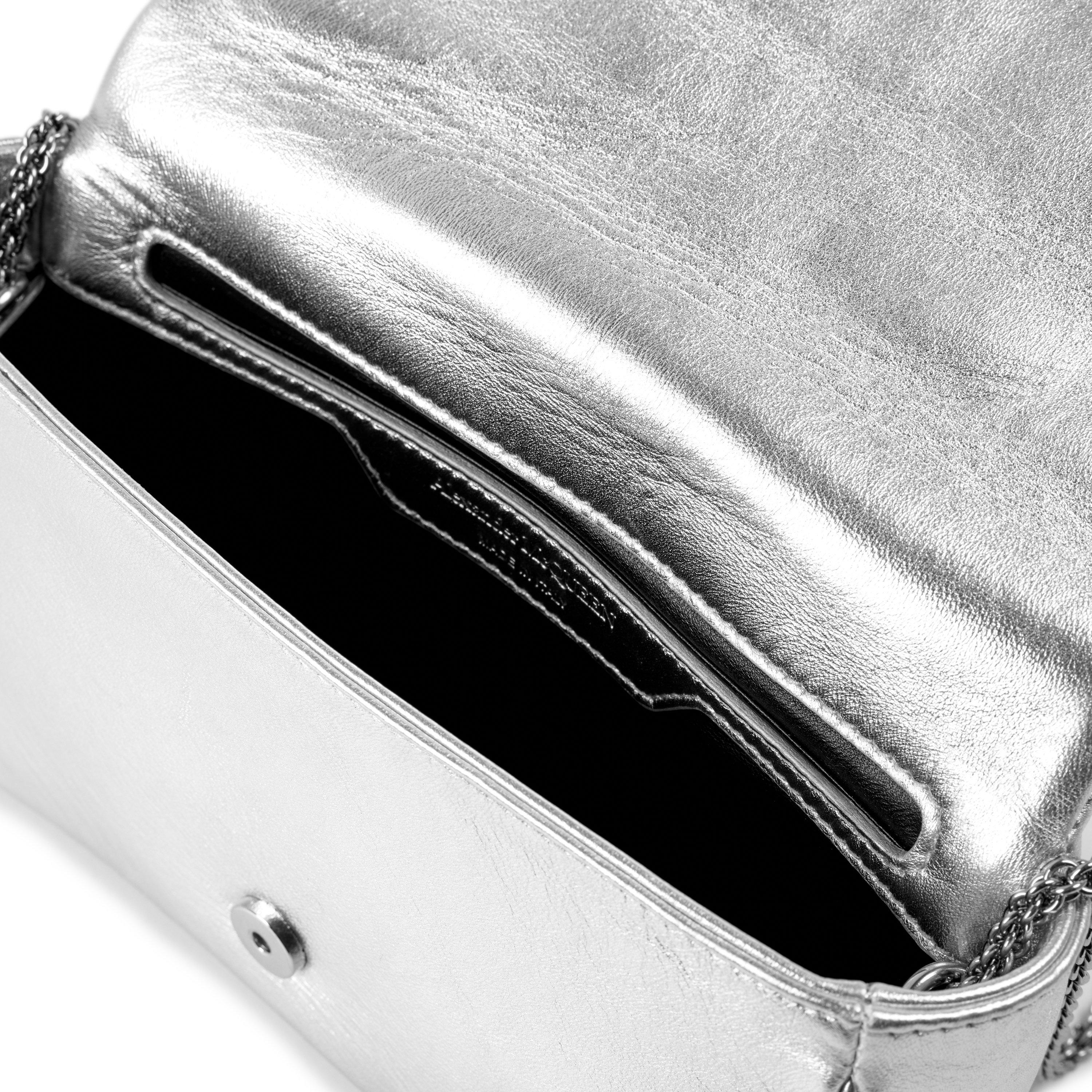 SILVER - Alexander McQueen - THE MINI SEAL SILVER HDW - 4