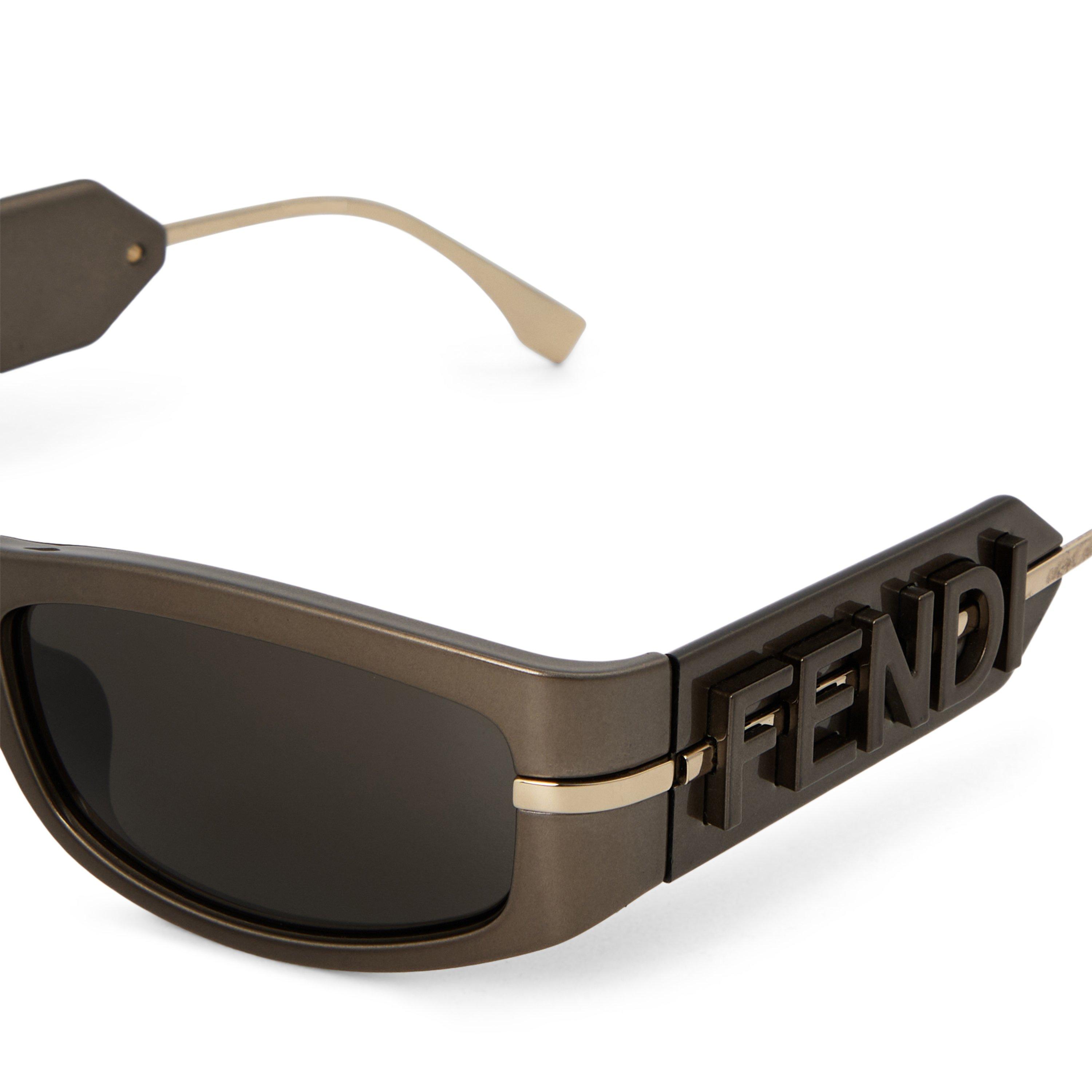 プティール L☆V Fendi | Women's F Mask Shield Sunglasses | HARVEY NICHOLS