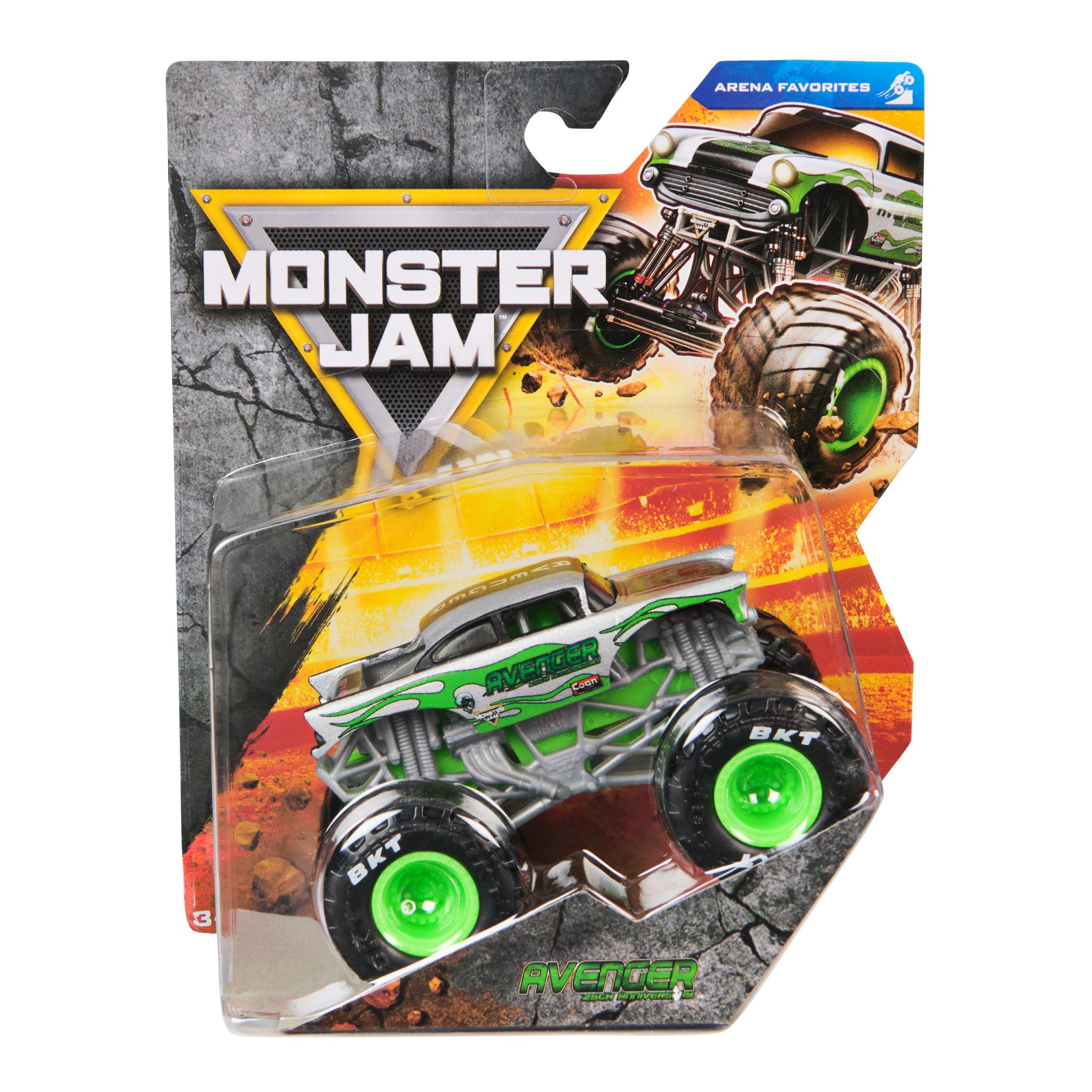Multi - Monster Jam - 1:64 Die Cast Truck Assortment - 8