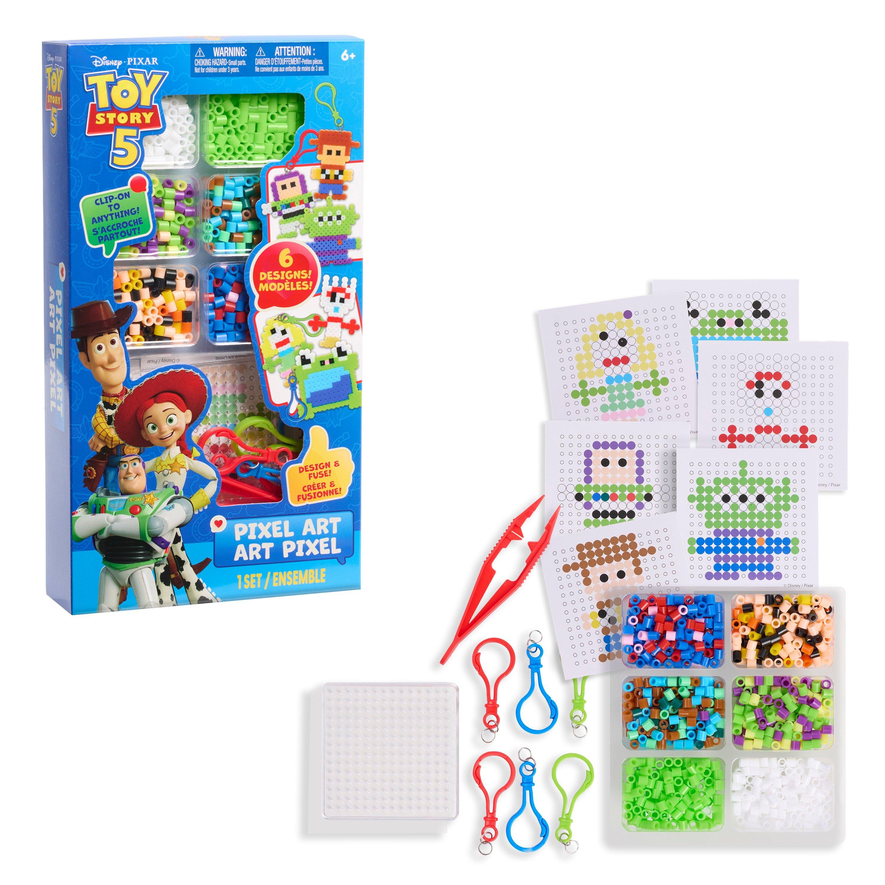 Multi - Toy Story - Disney Toy Story 5 Pixel Art - 1