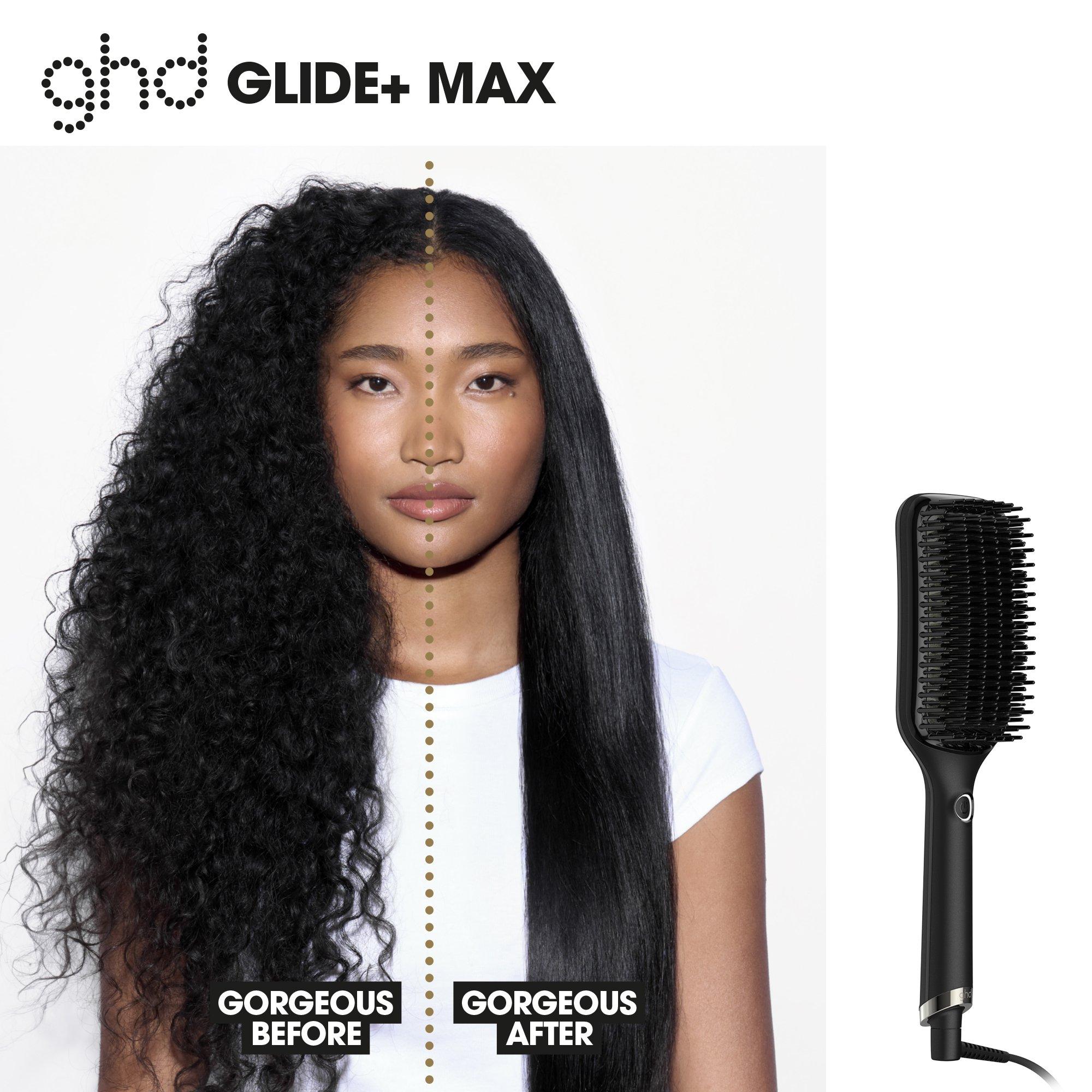 Black - GHD - ghd Glide+ Max Smoothing Hot Brush - In Black - 2