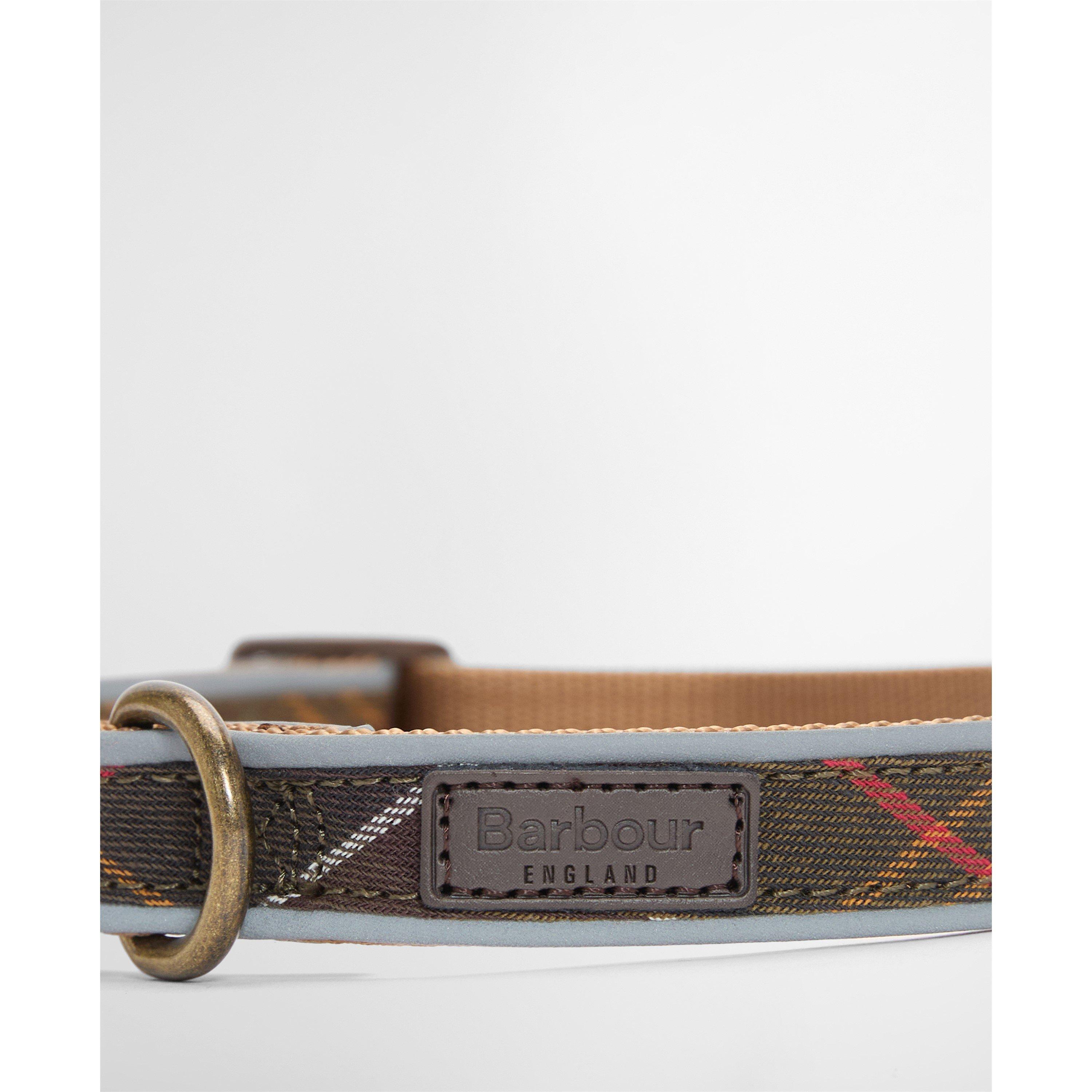 Classic Tartan - Barbour - Reflective Dog Collar - 5