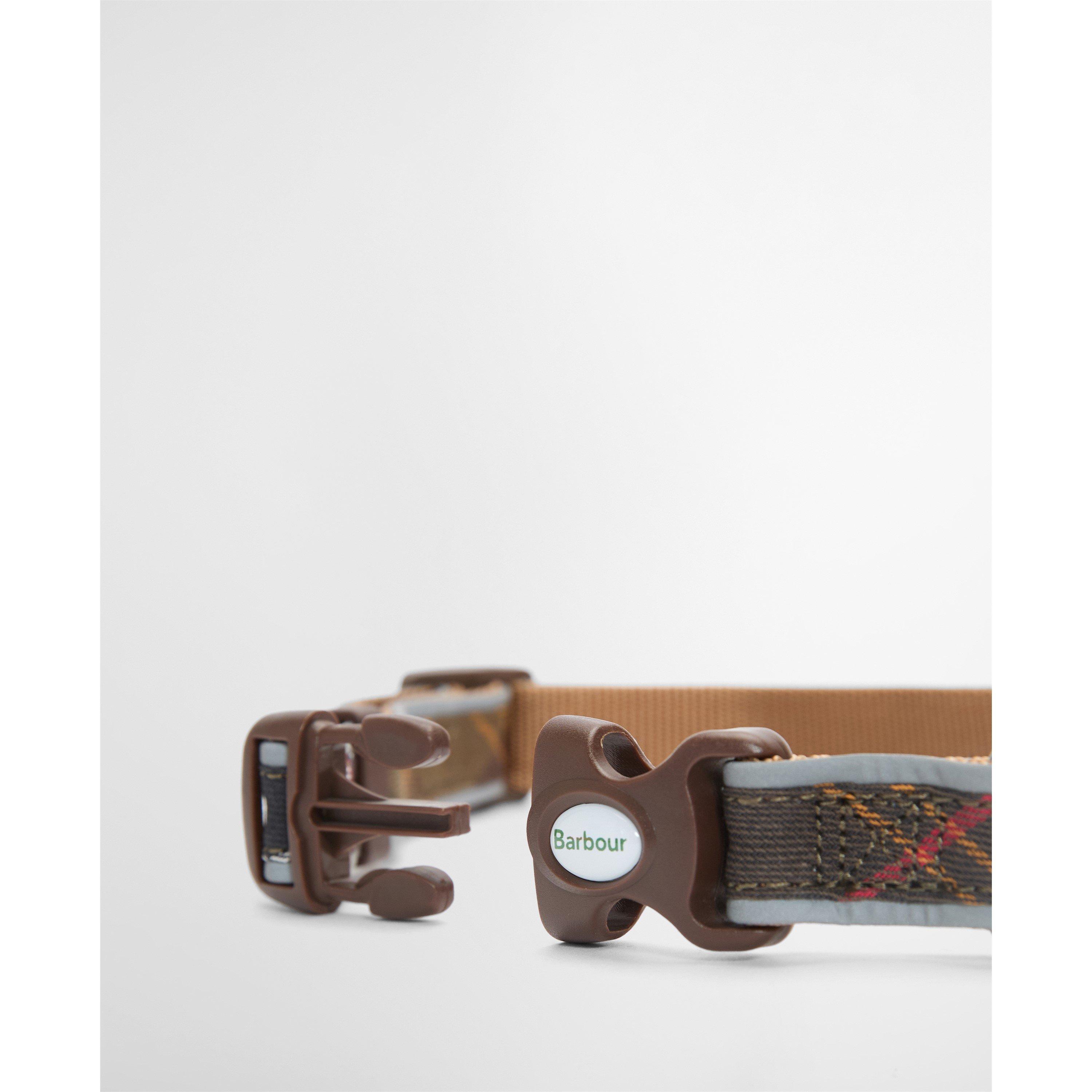 Classic Tartan - Barbour - Reflective Dog Collar - 6