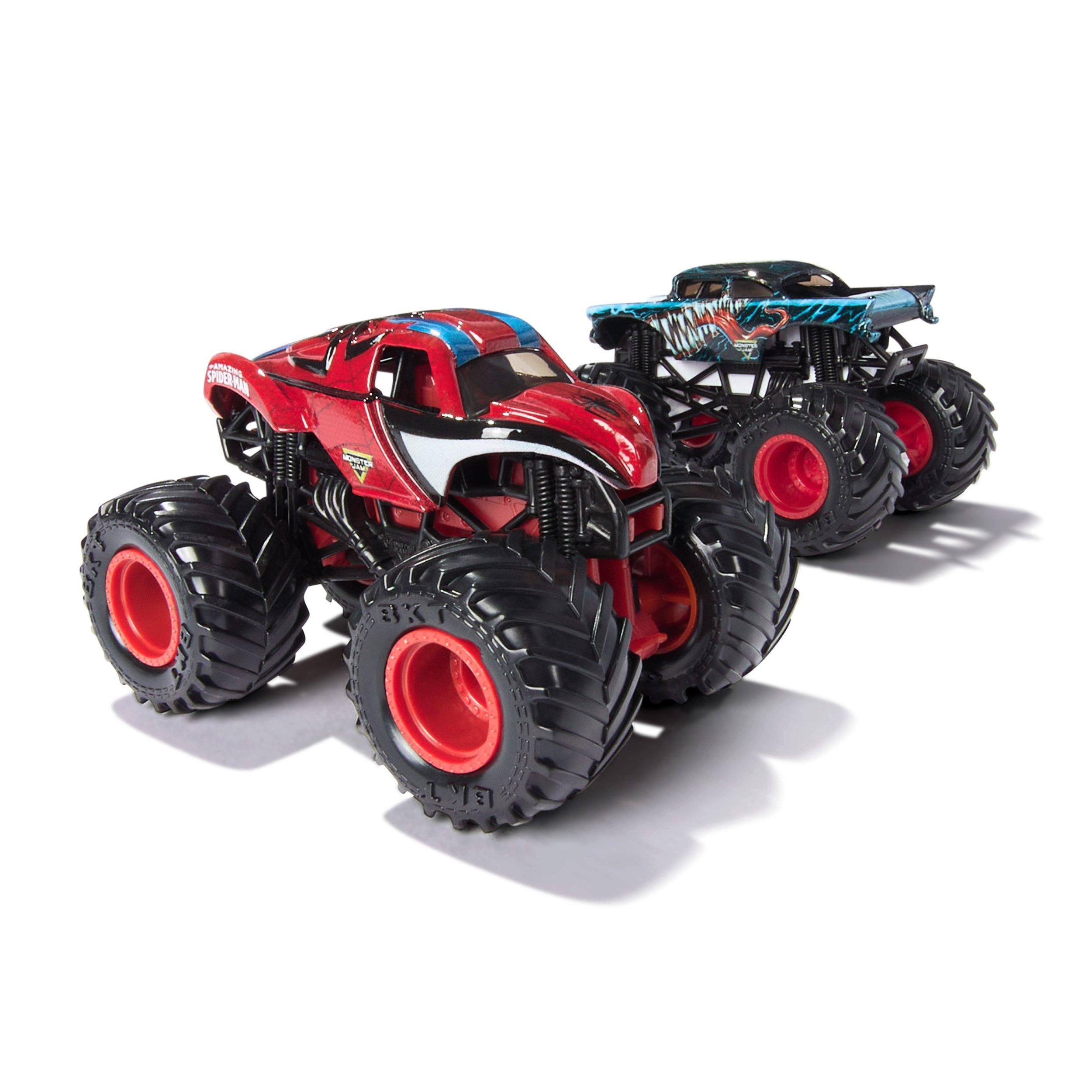 2-Pack - Monster Jam - Monster Jam Marvel 1:64 Die Cast Truck 2 Pack - 2
