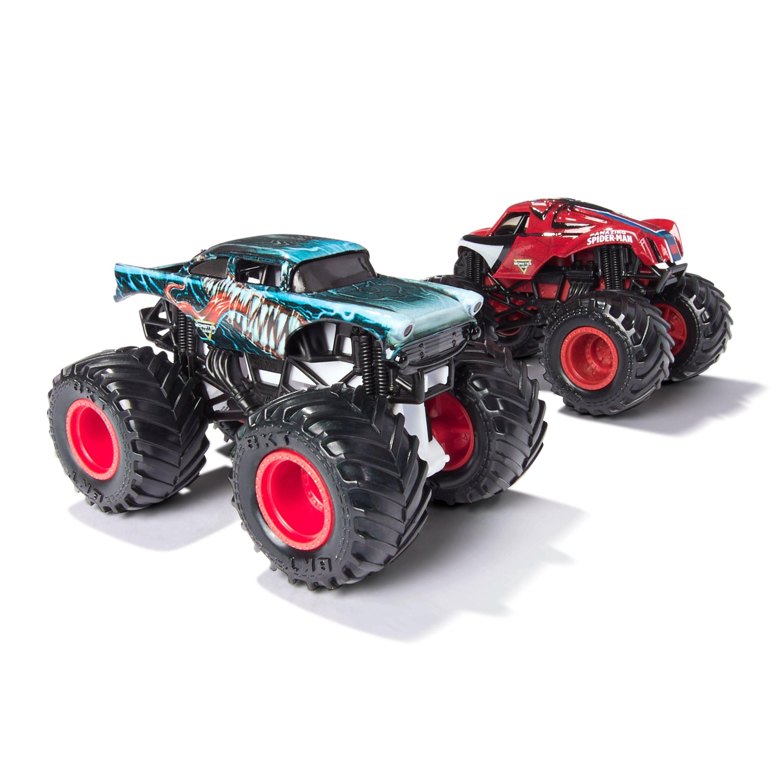 2-Pack - Monster Jam - Monster Jam Marvel 1:64 Die Cast Truck 2 Pack - 3