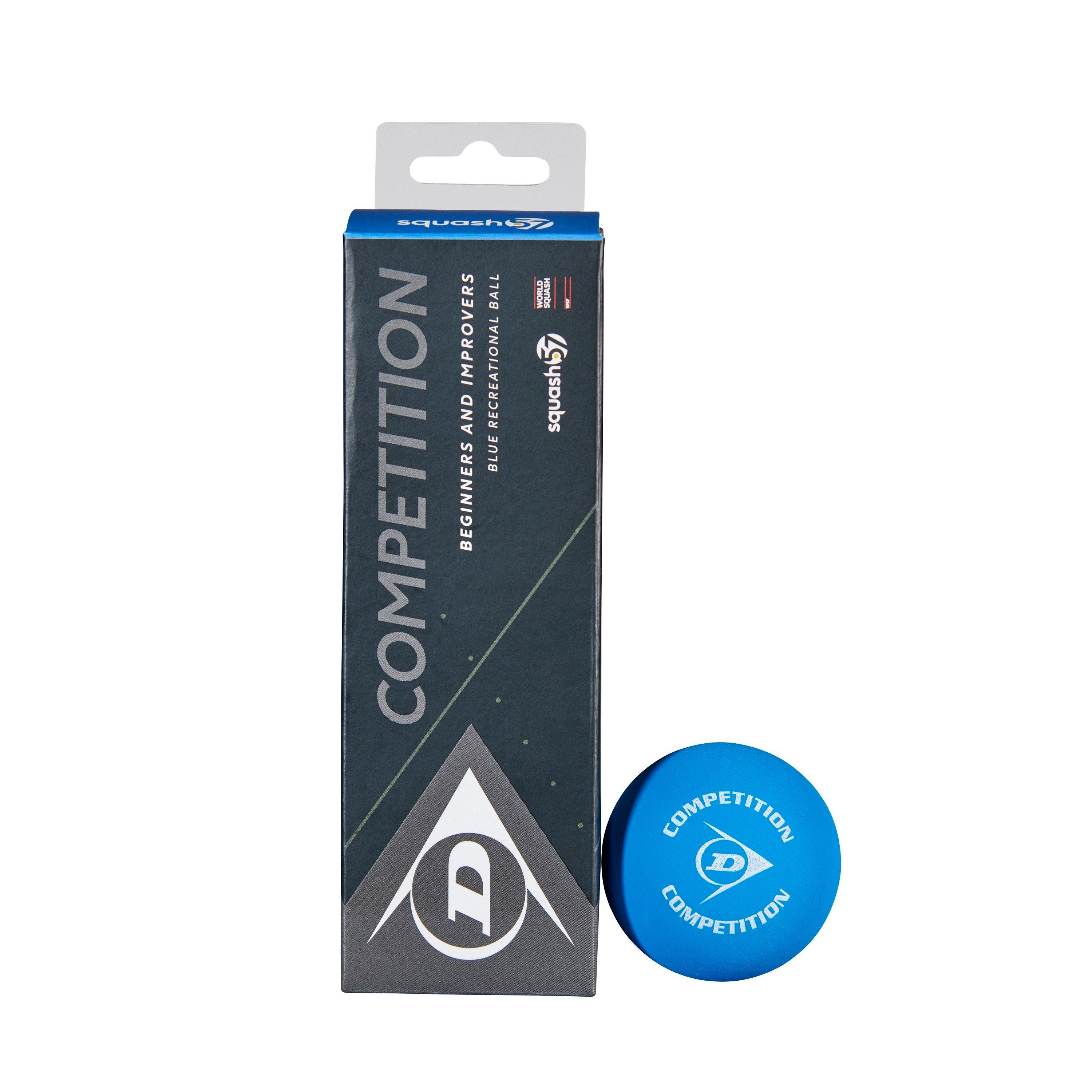 Blue - Dunlop - Adults Competition Racketball Balls