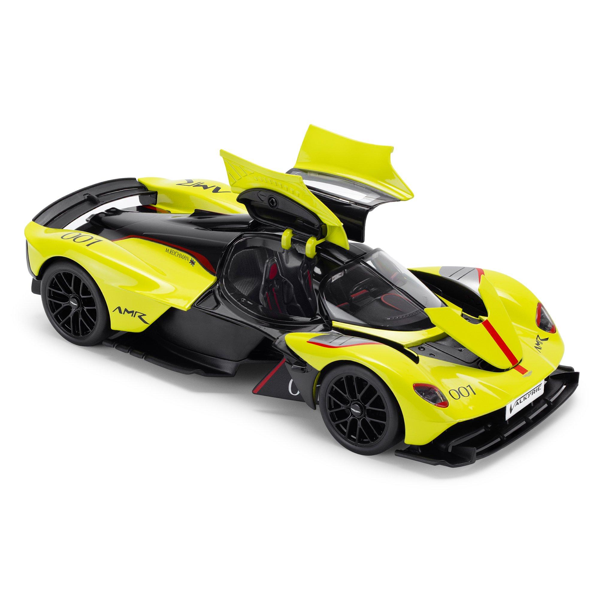 Green - CMJ - CMJ Die Cast Car 1:18 Scale Aston Martin Valkyrie Lime Green - 3