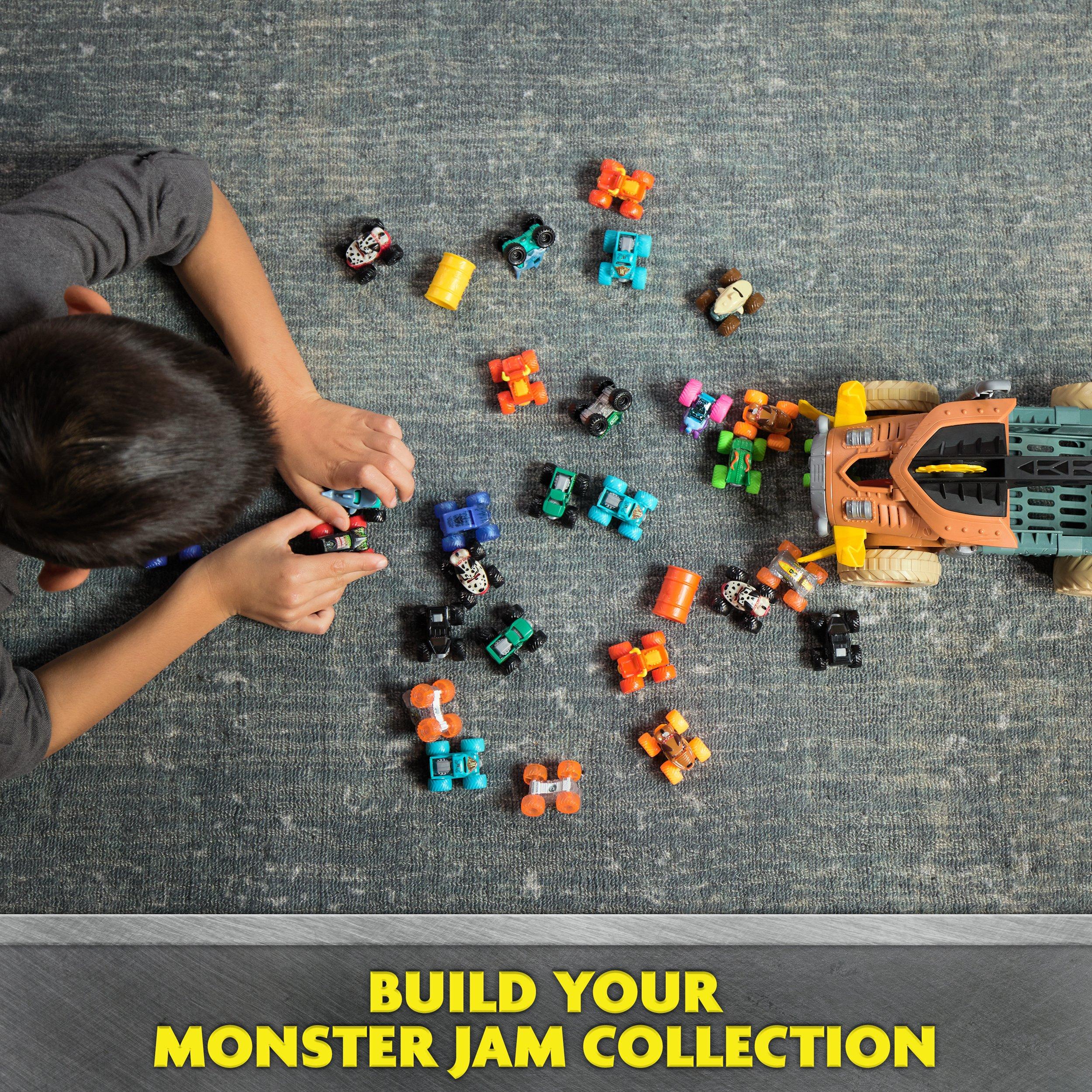 Multi - Monster Jam - Monster Jam Minis Megalodon Mad Hog Chomper Truck Set - 7