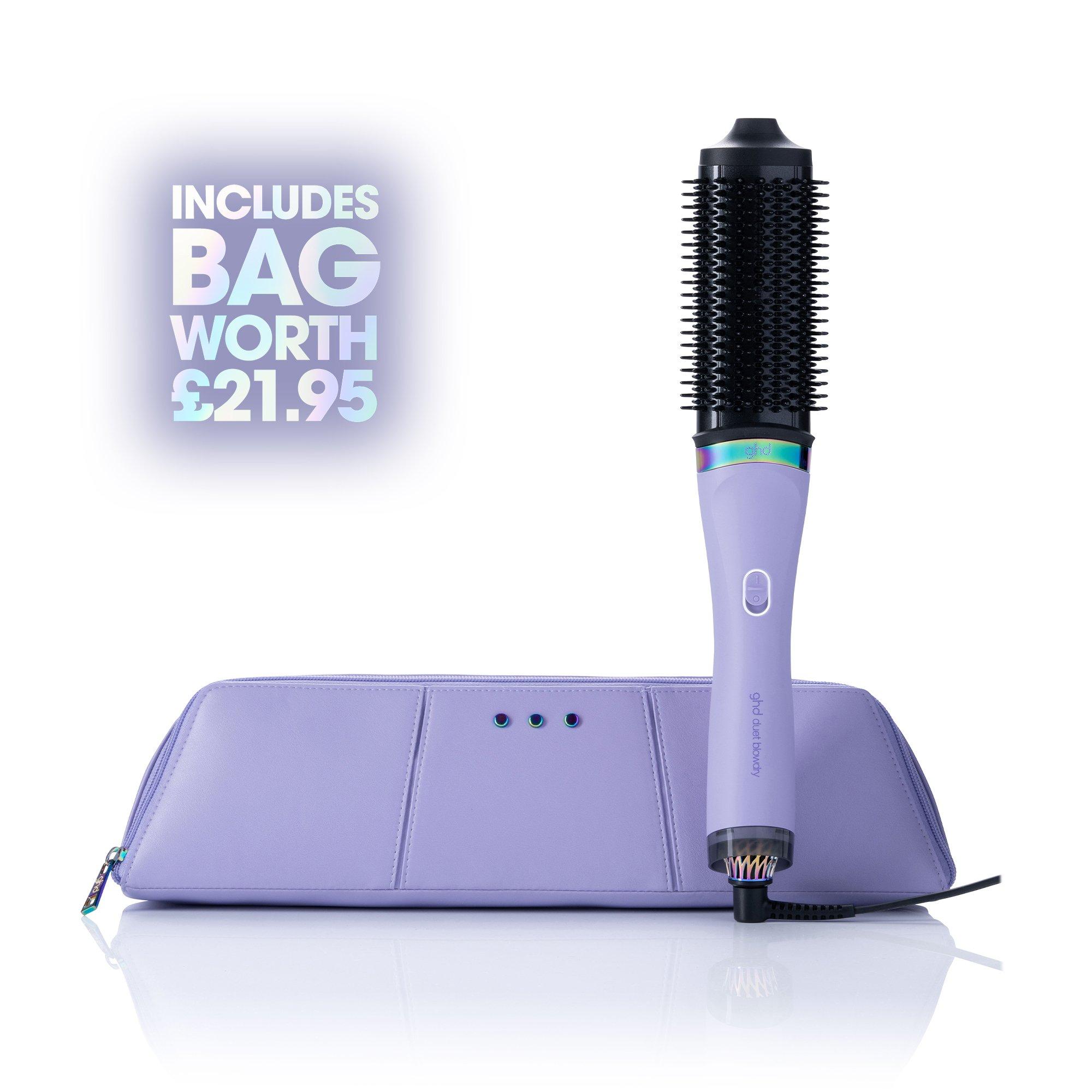 Purple - GHD - ghd Duet Blowdry Limited Edition Hair Dryer Brush in Galactic Lilac - 4