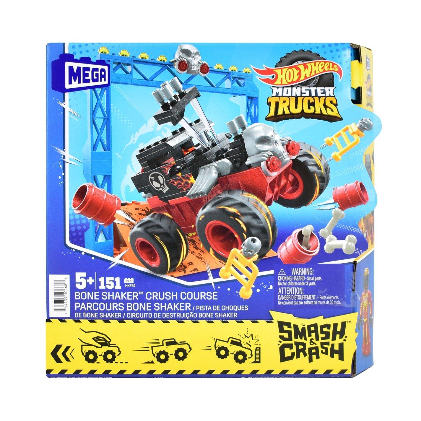 Multi - Hot Wheels - Mega Hot Wheels MT Bone Shaker Crush Course - 1