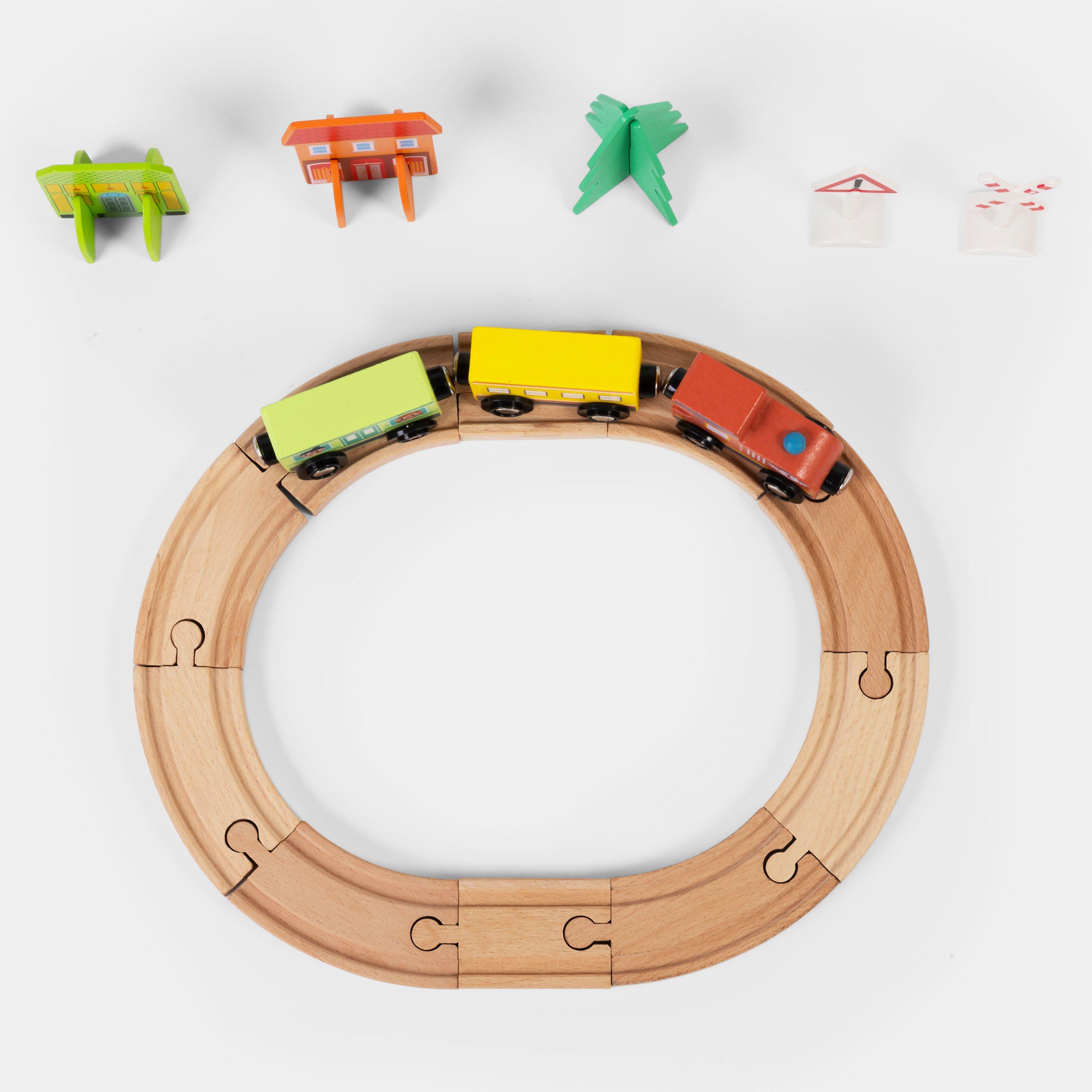 Multi - Tooky Toy - Town Train Set - 3