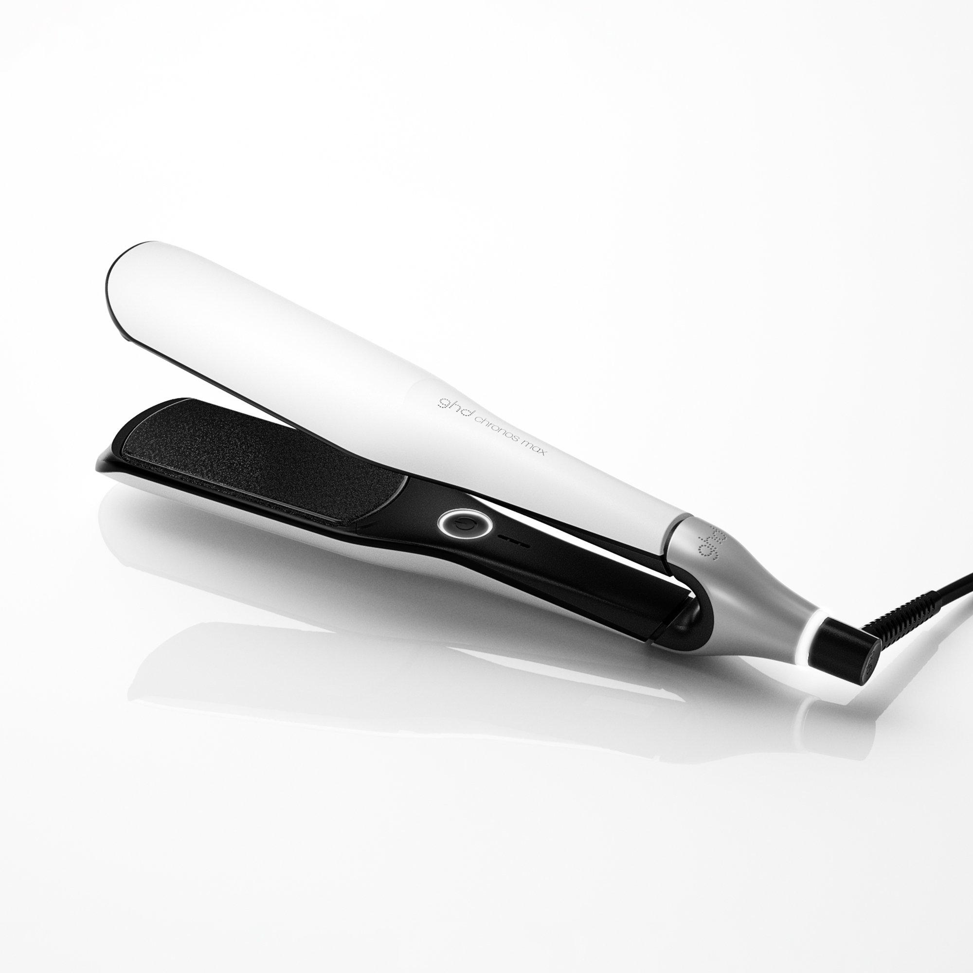 Ghd Chronos Max Wide Plate Hair Straightener White - Image 3