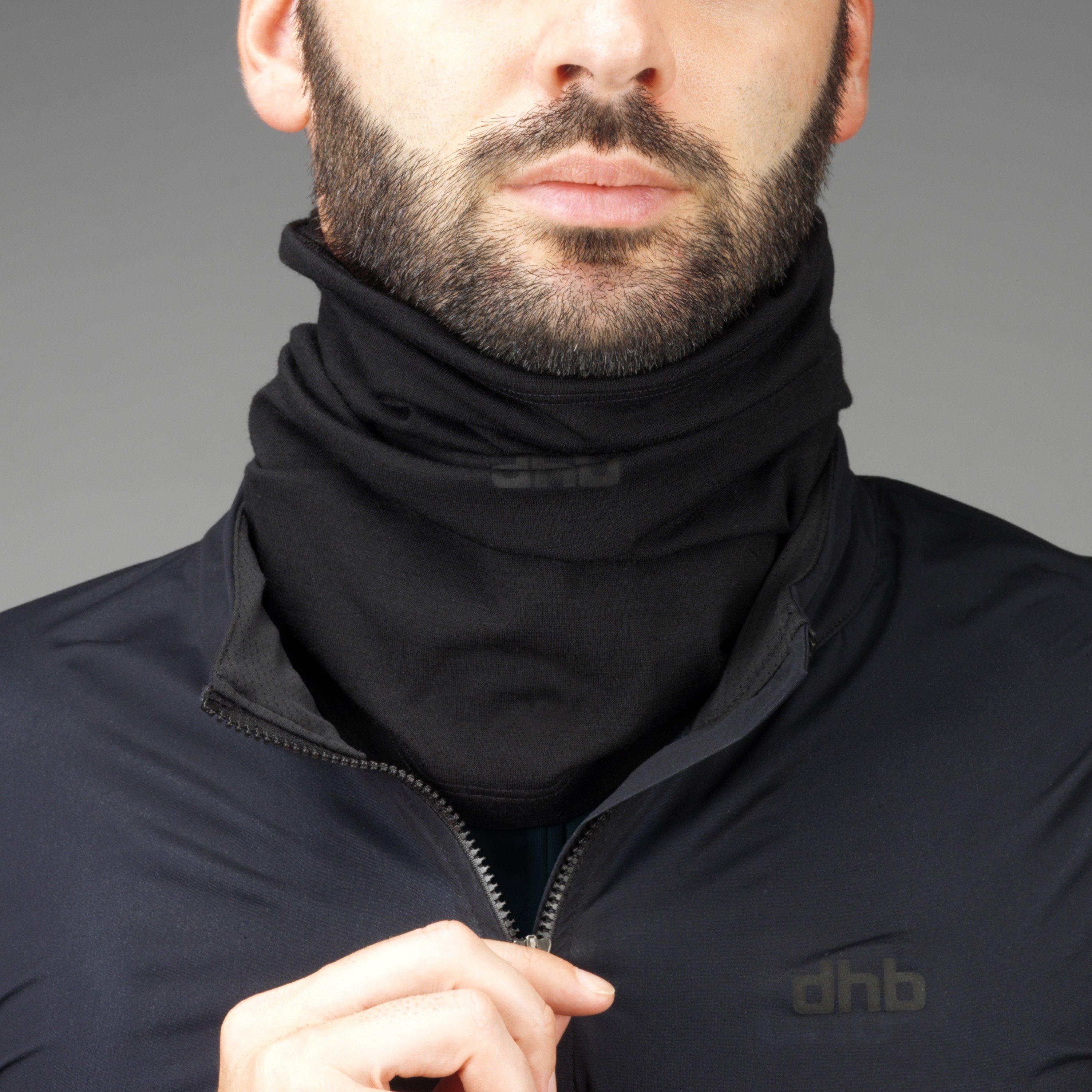 Zwart - Dhb - Dhb Merino Neck Warmer 71 - 2