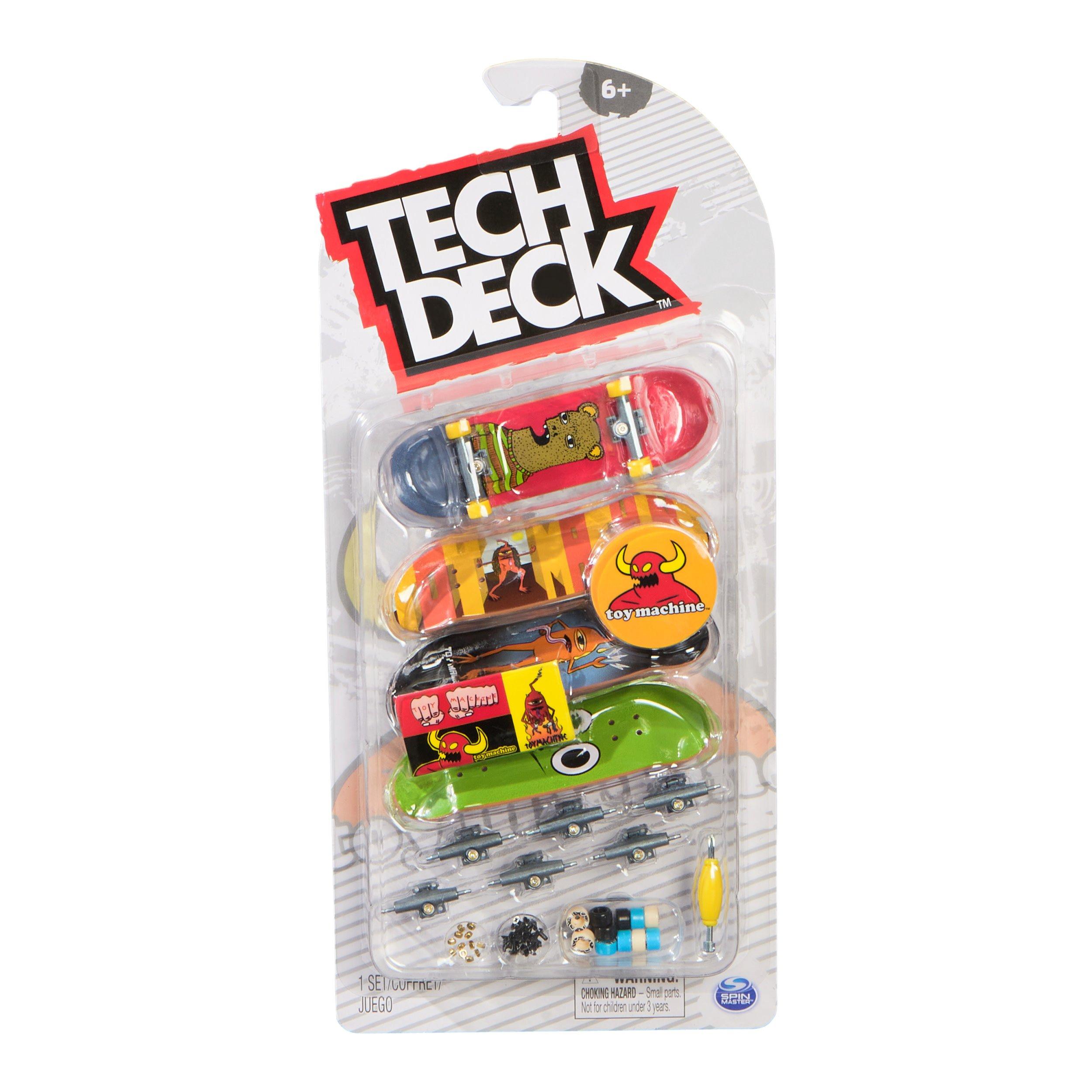 Multi - Tech Deck - Deck Ultra Deluxe Fingerboard 4 Pack ASSORTMENT - 5