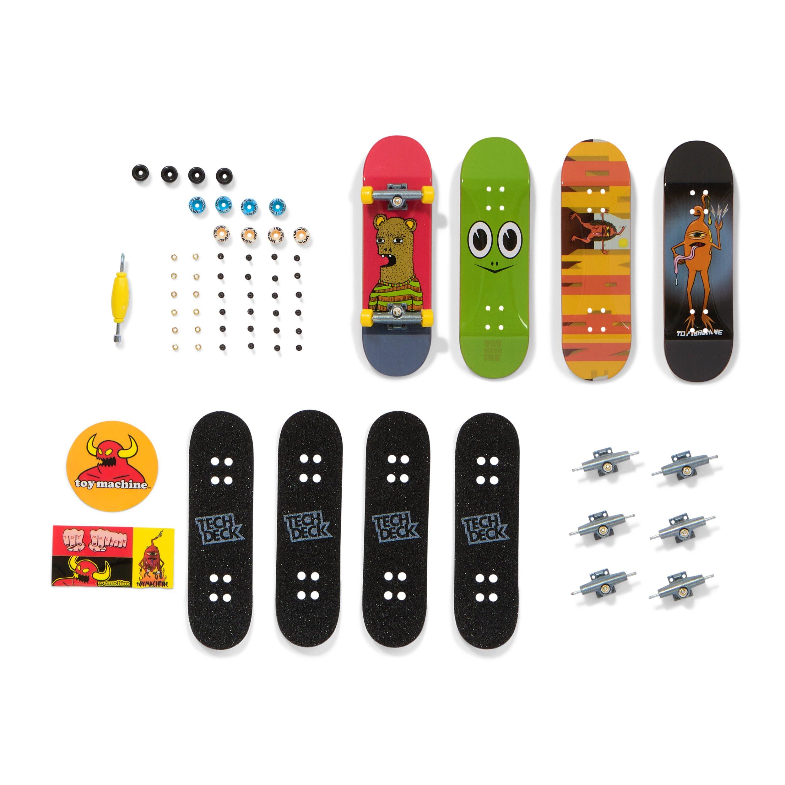 Multi - Tech Deck - Deck Ultra Deluxe Fingerboard 4 Pack ASSORTMENT - 7