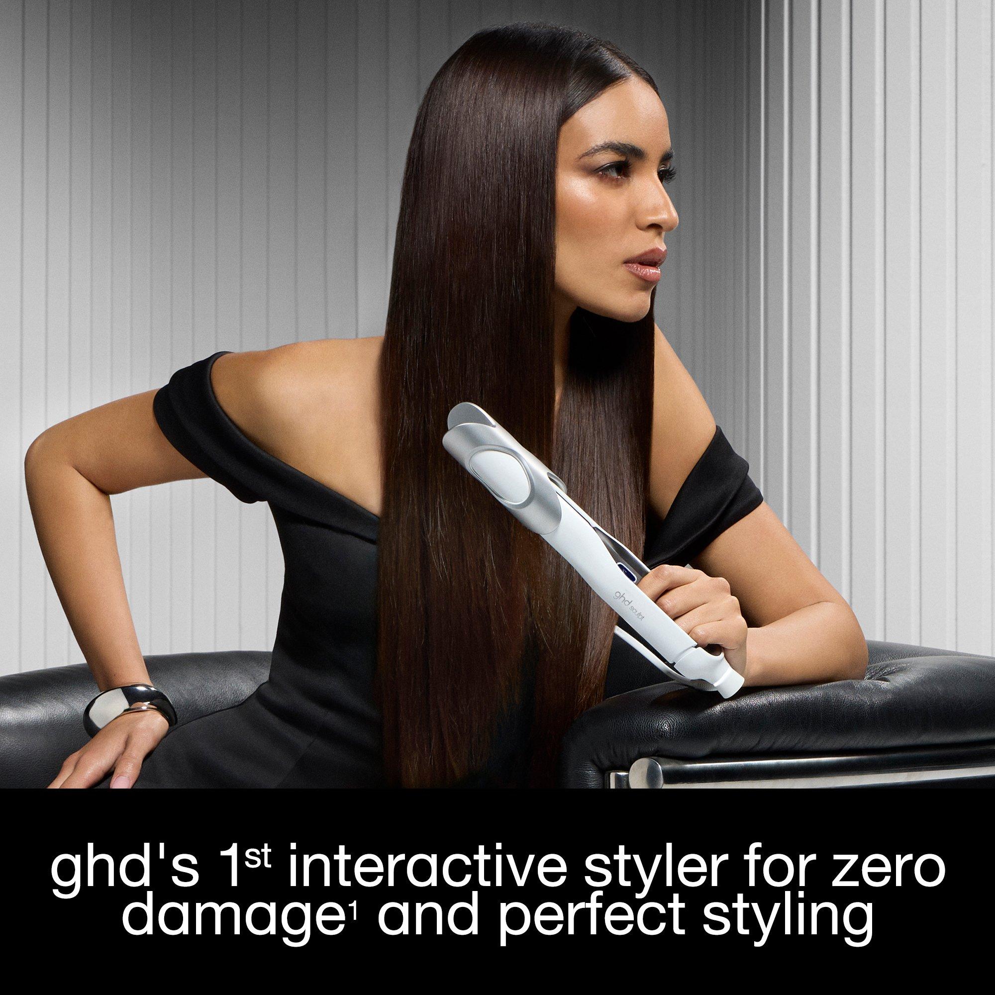 White - GHD - ghd Sculpt Interactive Hair Straightener - 4