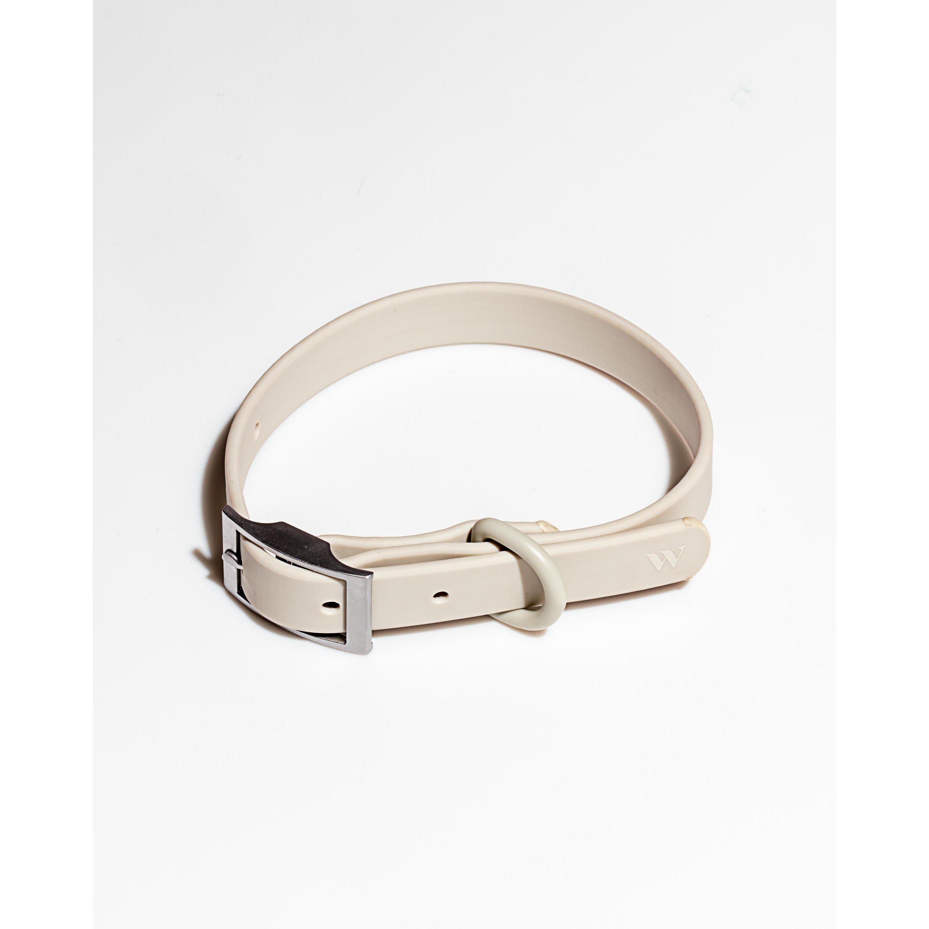Gray - Wild One - Wool Dog Collar - 2
