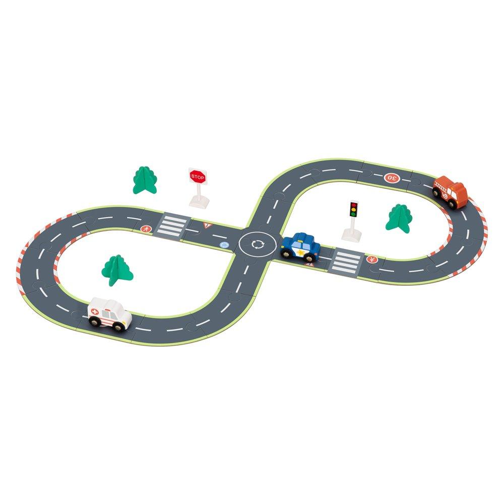 Multi - Tooky Toy - City Road Set - 1