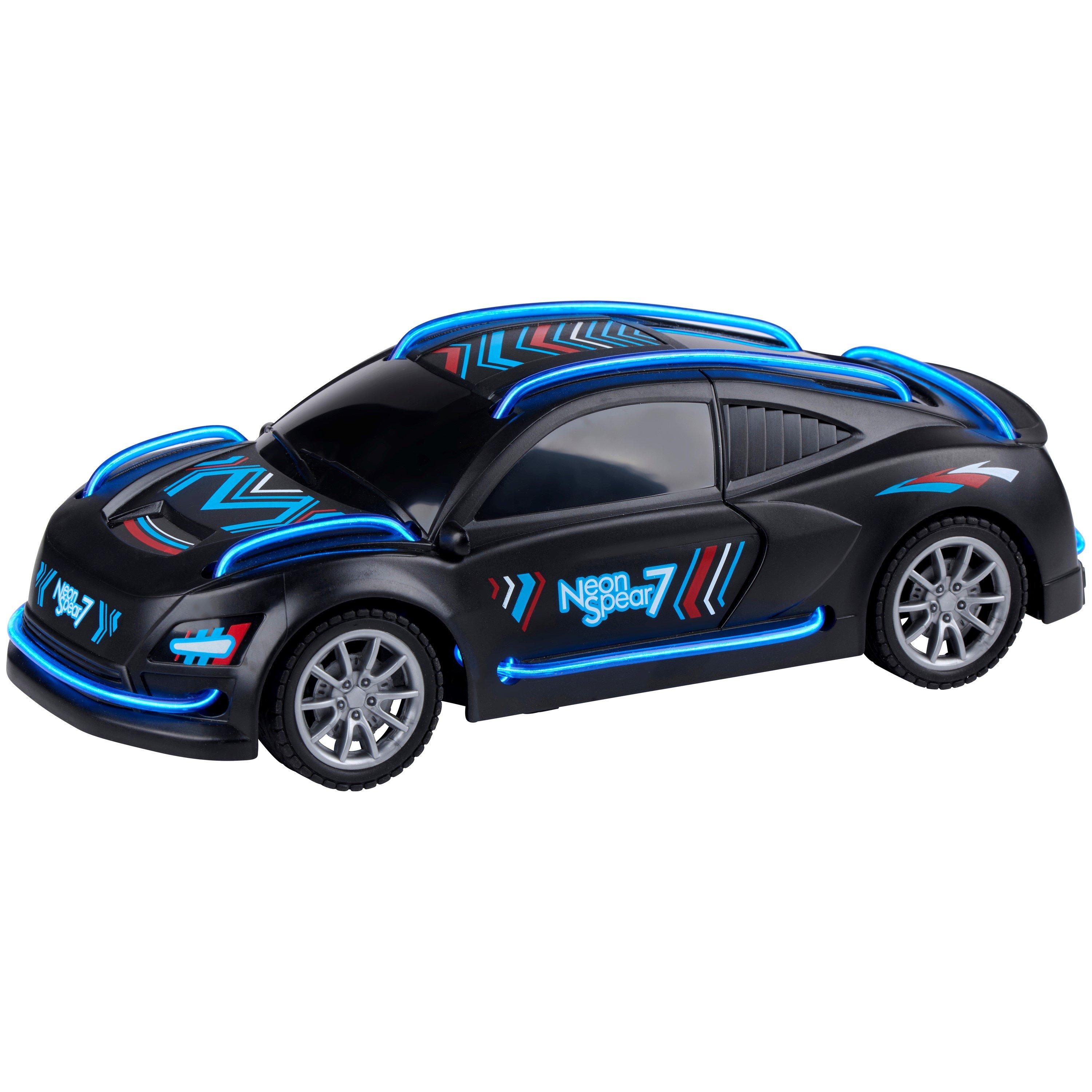 Black - Eddy Toys - Neon Race Cruiser 19 cm Remote Controlled Toy - 3
