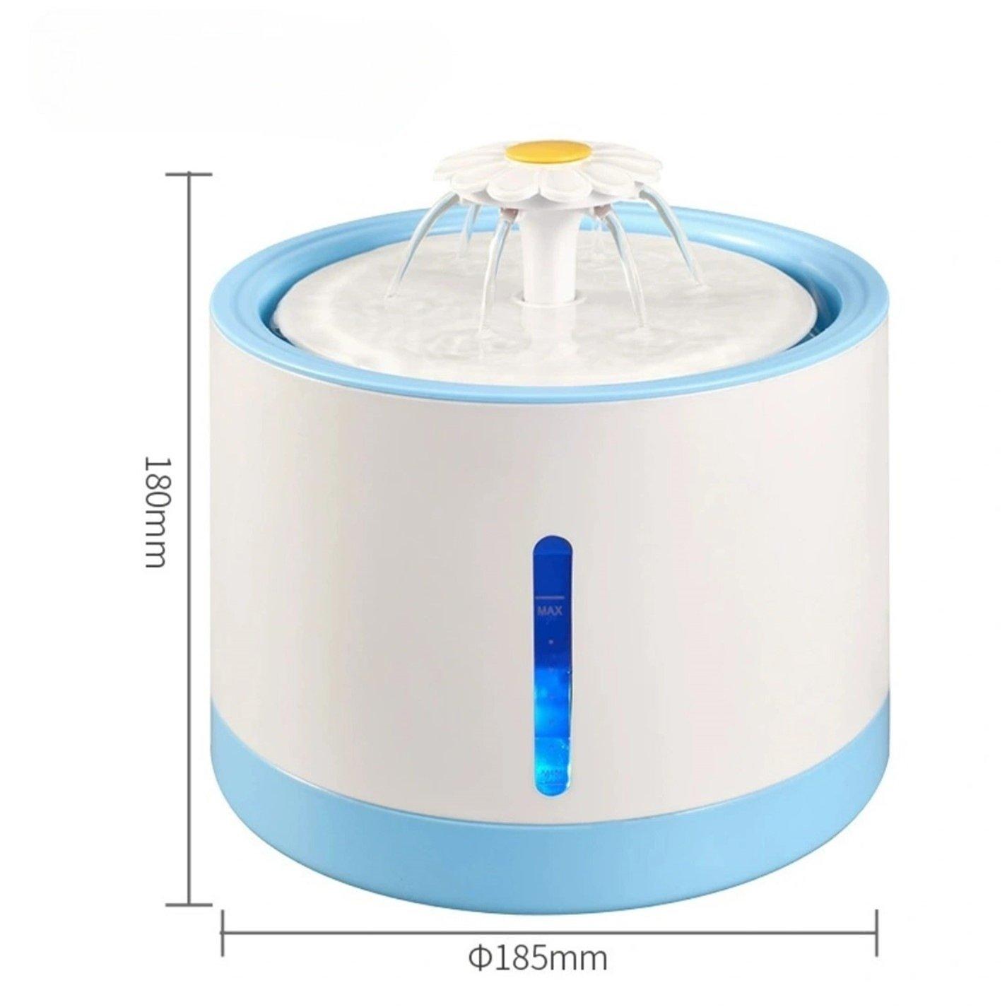 White - Waggy Tails - Water Fountain - 5