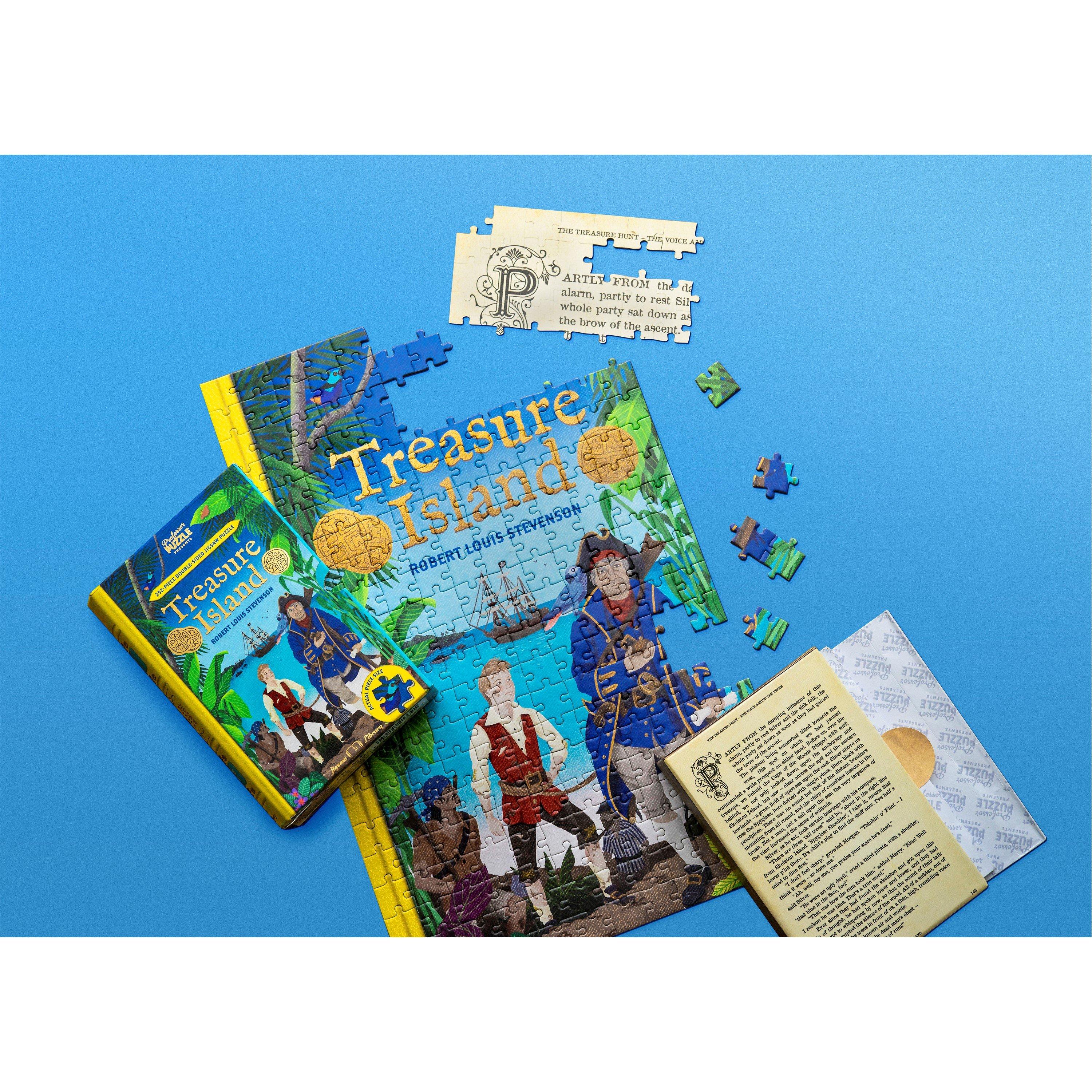 Meerkleurig - Professor Puzzle - Treasure Island Jigsaw Puzzle - 3