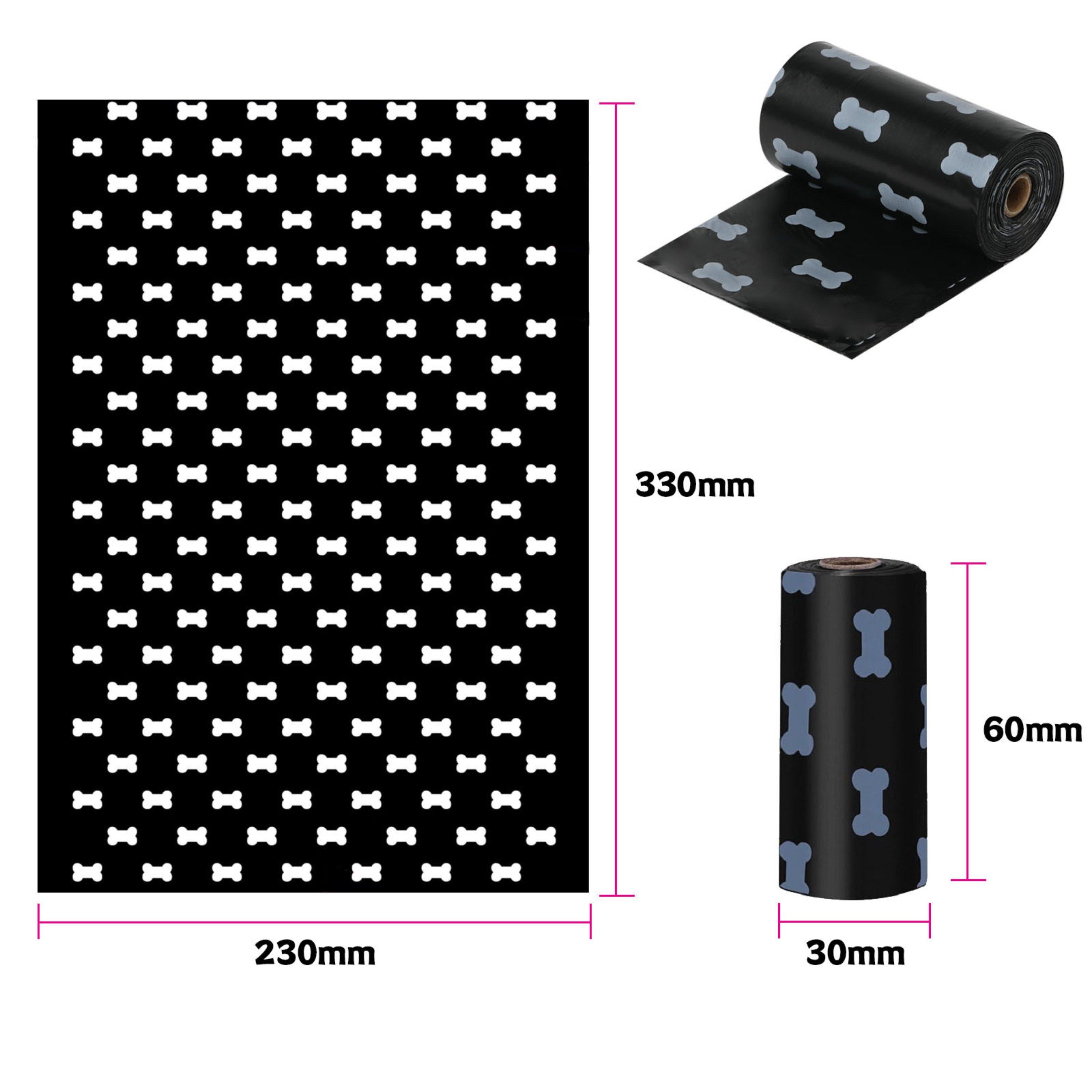 Black - Waggy Tails - 270 Waste Bag - 3