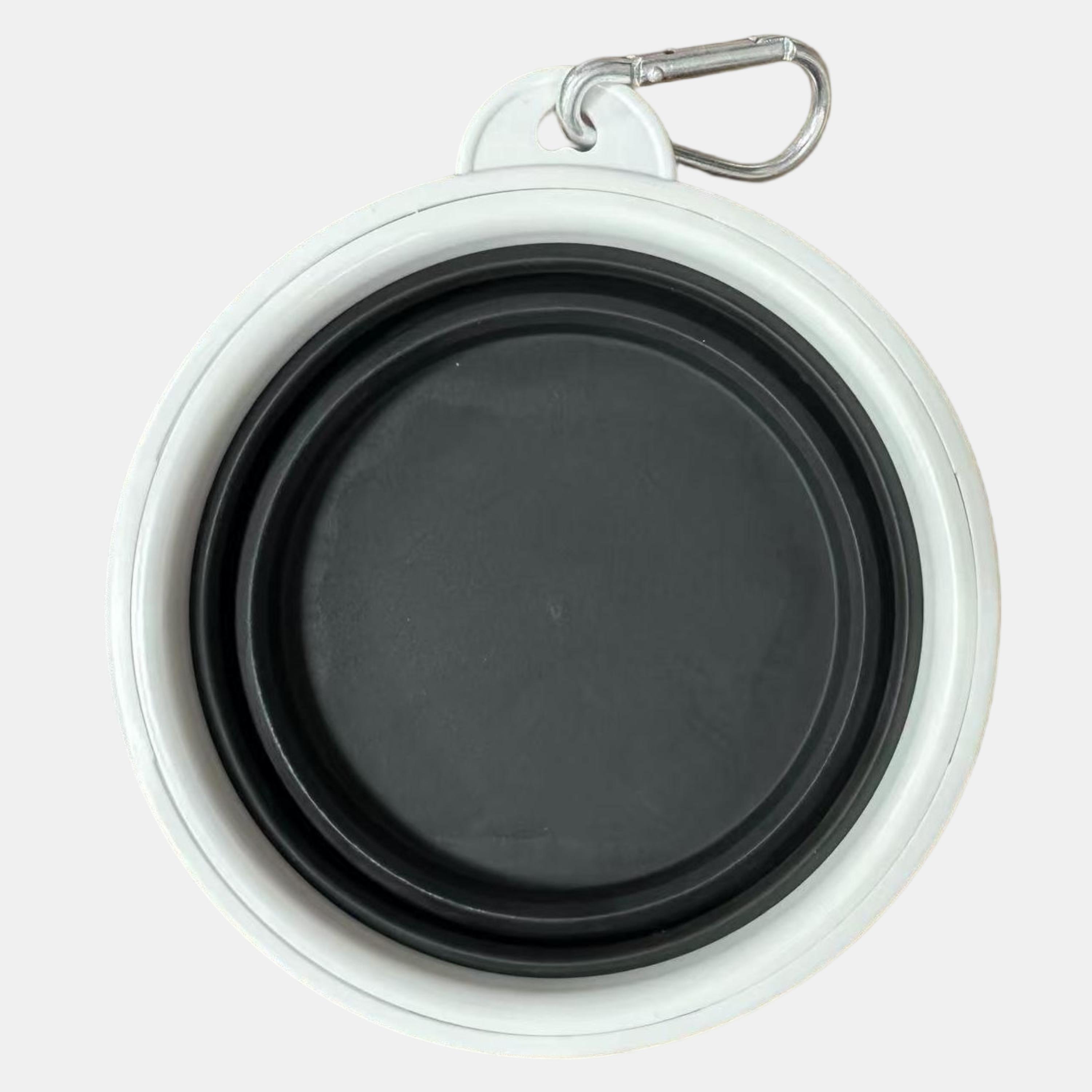 Black/White - Waggy Tails - Fold Bowl