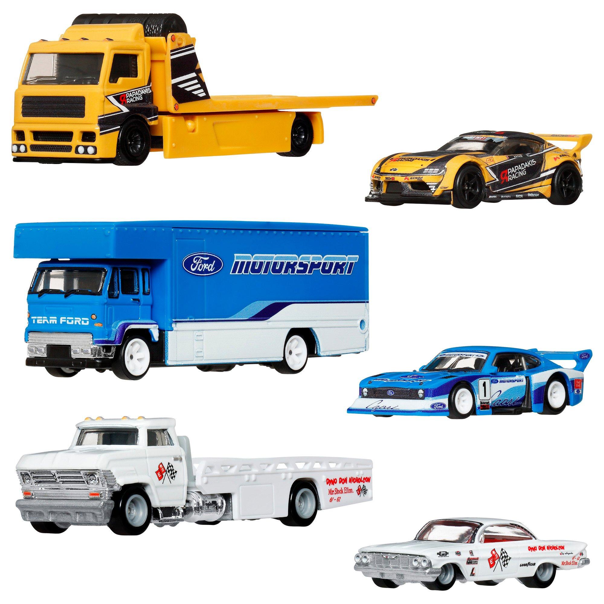 ple - Hot Wheels - Premium Team Transport Assortment Toy Cars - 10