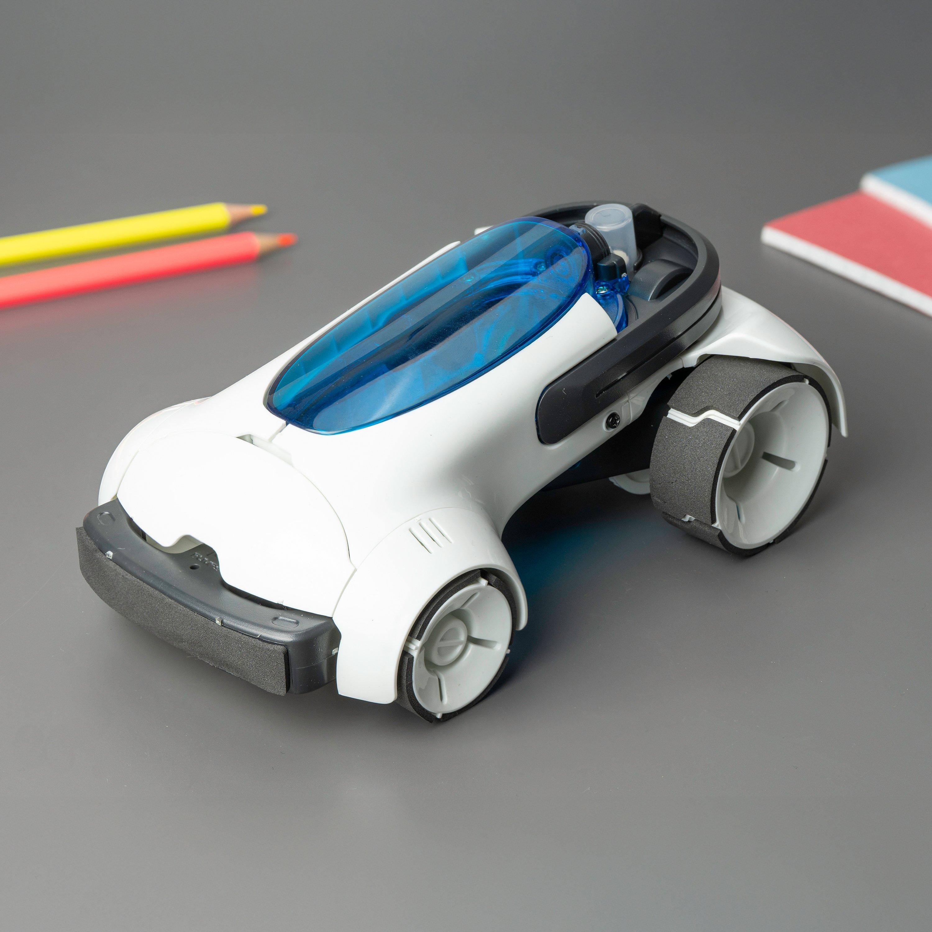 Silver - Construct And Create - Construct and Create Air Engine Car - 2