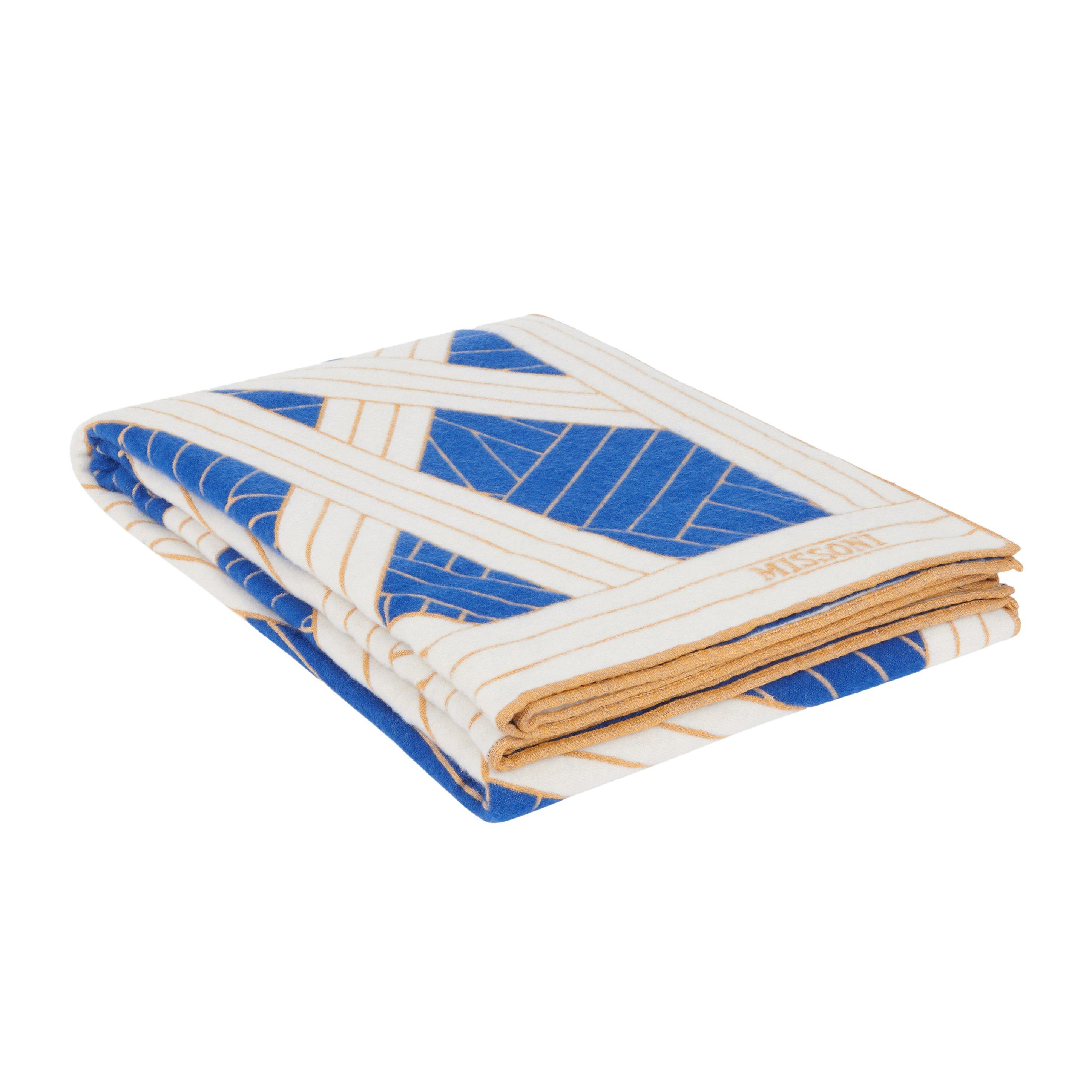 Blue White - Missoni Home Collection - Nastri Throw - 135x190cm - 2