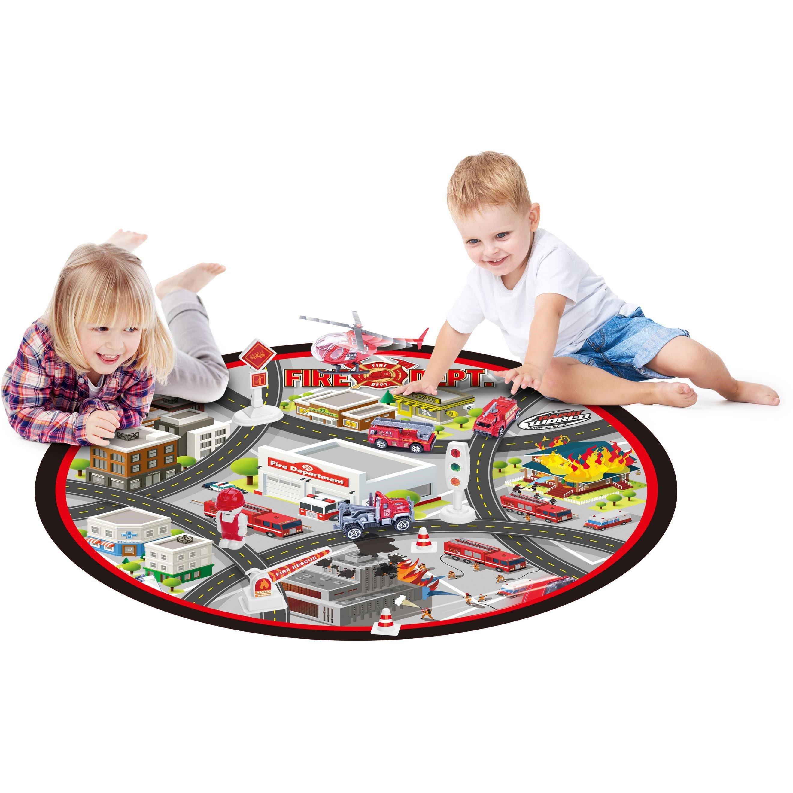 Multi - Gearbox - Car Playset and Mat - 1