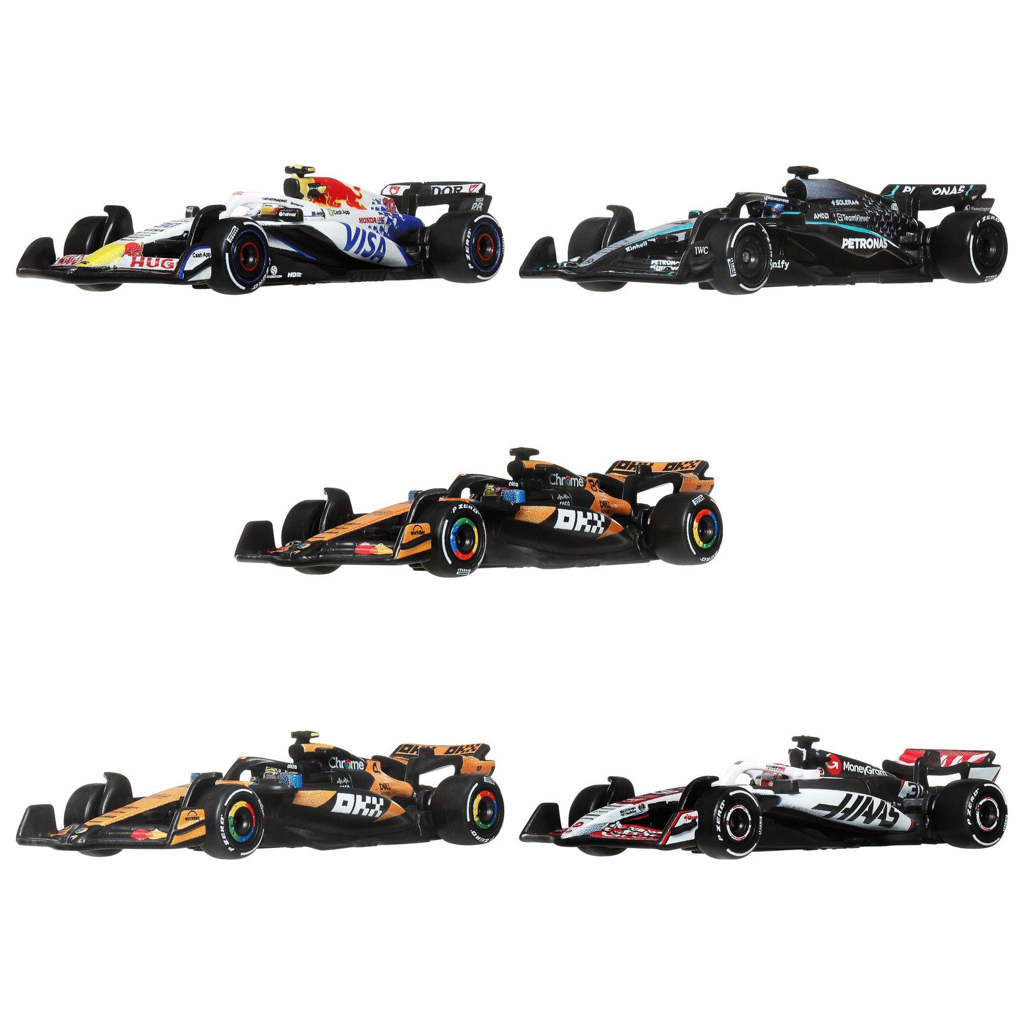 ple - Hot Wheels - Premium Formula 1 Assorted Toy Cars - 10