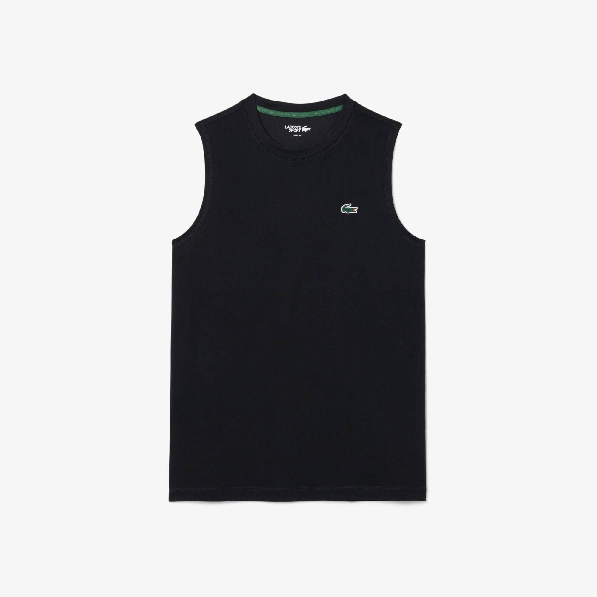 Black 031 - Lacoste - Mens Performance Vest - 1