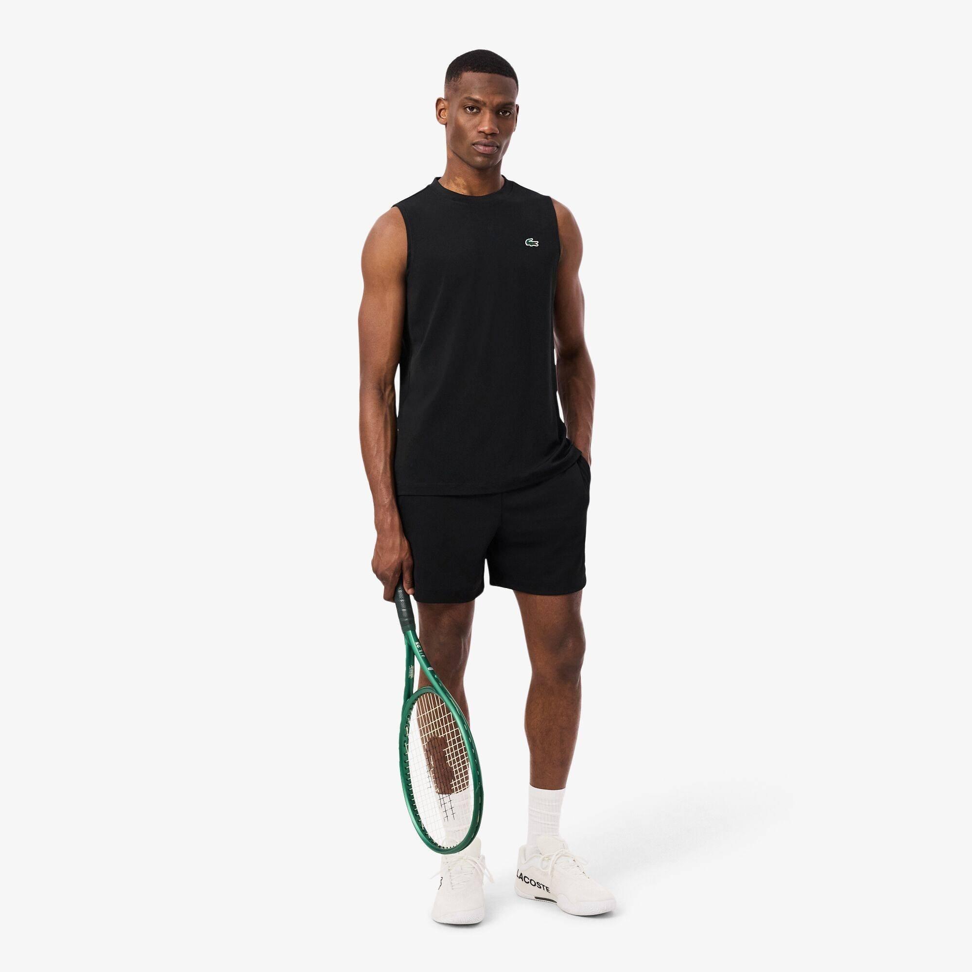 Black 031 - Lacoste - Mens Performance Vest - 5