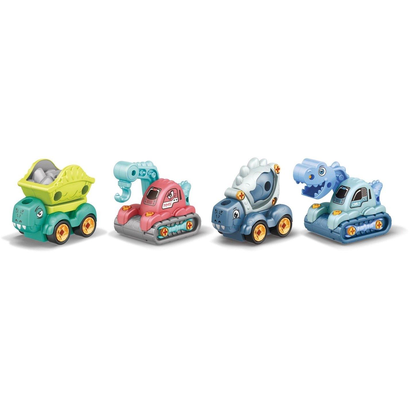 Multi - Eddy Toys - EddysToys Dino Toy Car 2 Pack - 1