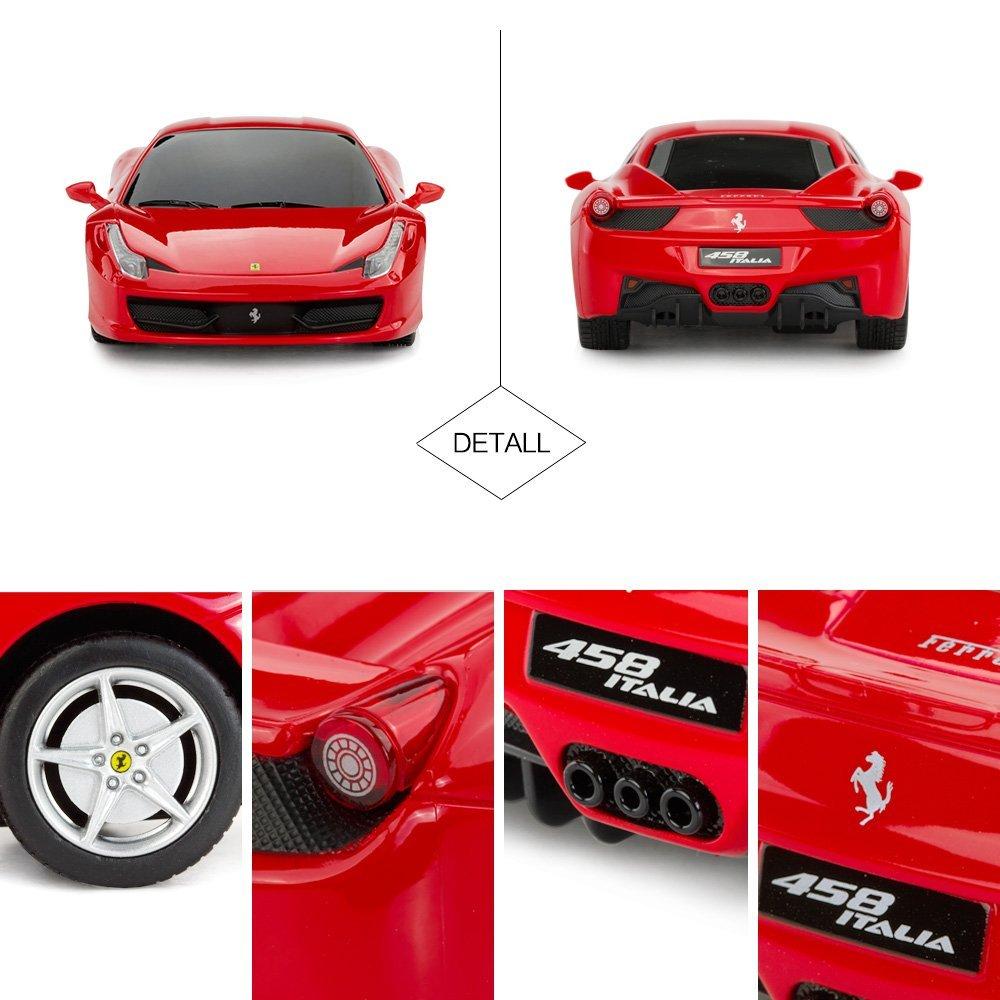 Ferrari 458 - Rastar - Team Rastar Remote Control Car 1:24 Scale - 6