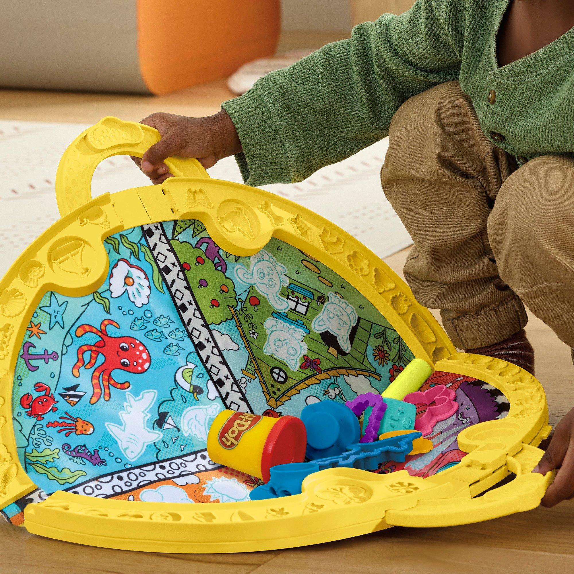 Tapete de juego - Play-Doh - Play Doh Fold and Go Playmat - 5