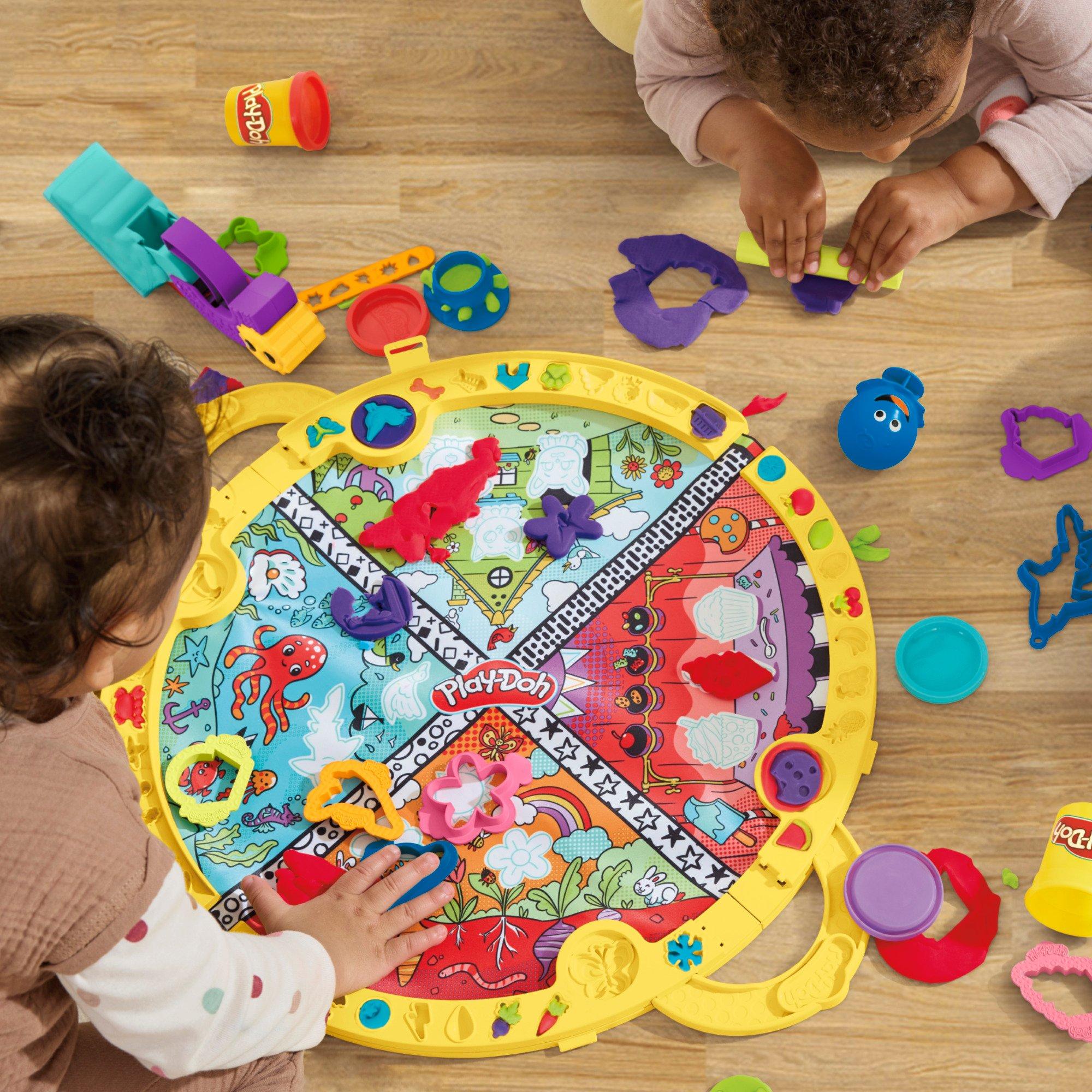 Tapete de juego - Play-Doh - Play Doh Fold and Go Playmat - 7