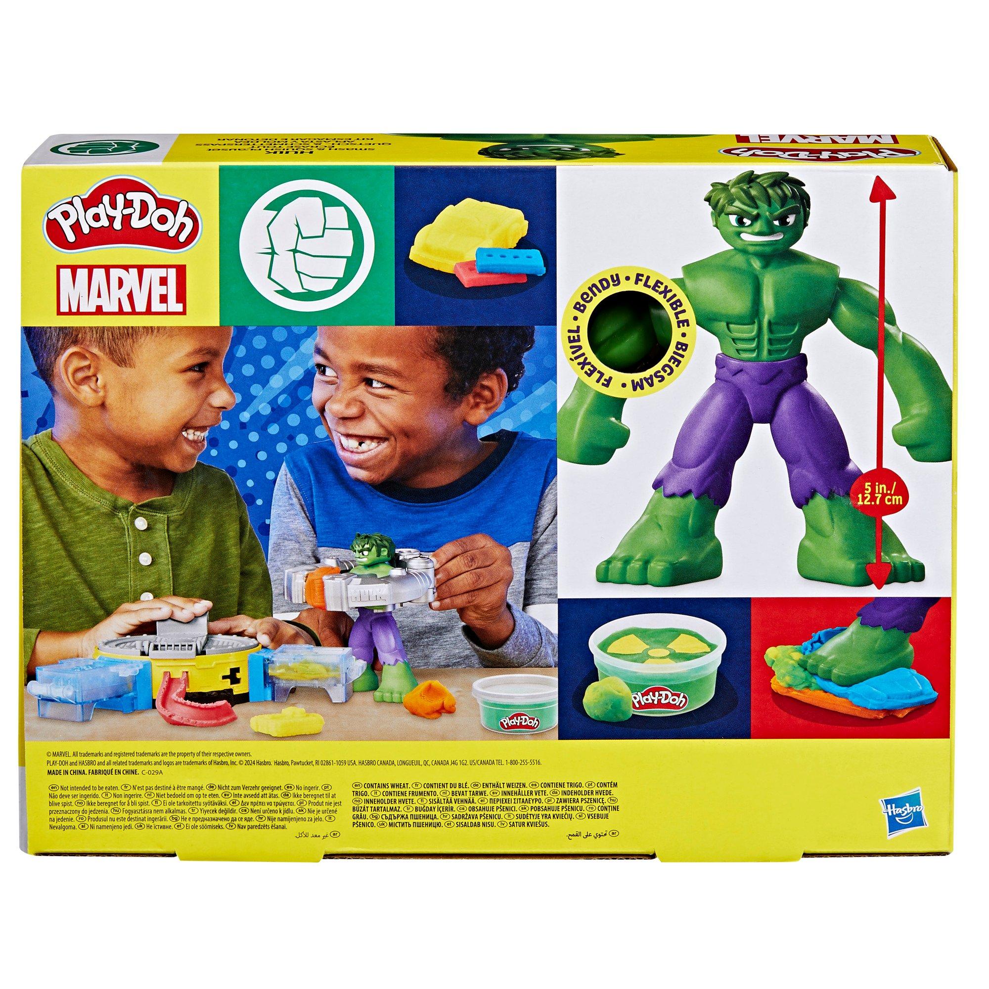 JUMBO SMASH - Play-Doh - Marvel Hulk Smash & Squish Playset - 4