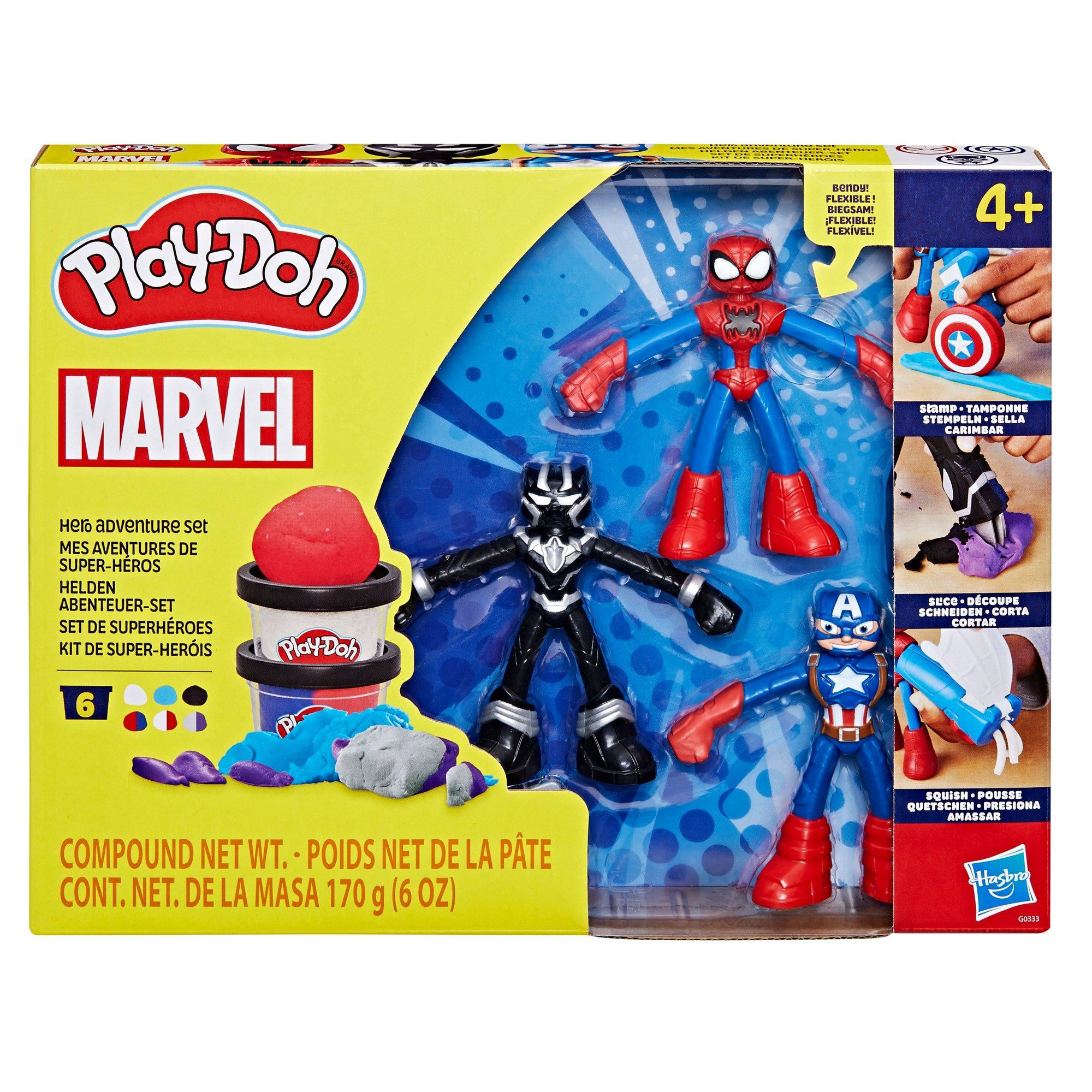 GAME Play Doh Marvel Hero Adventure Set