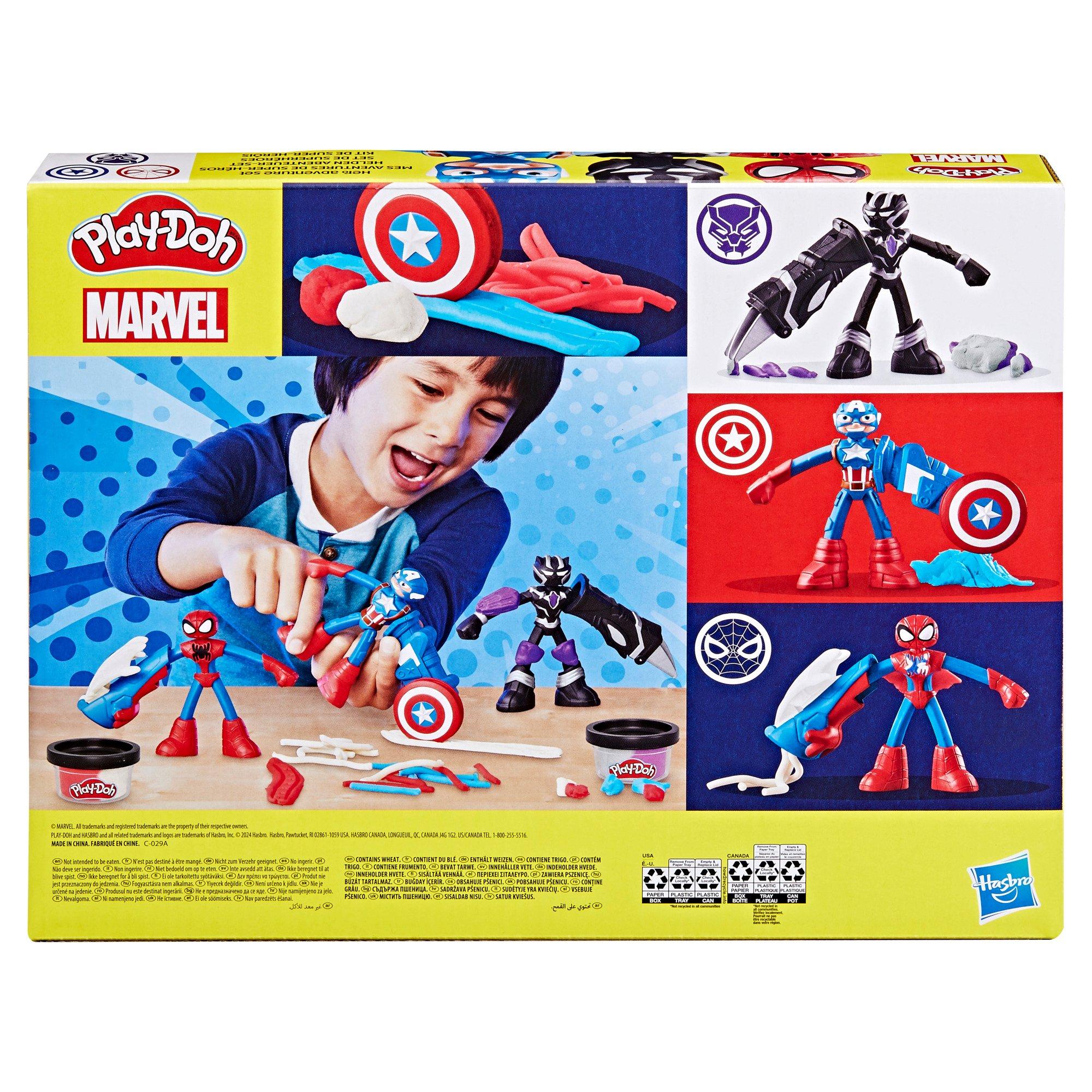 Plus - Play-Doh - Marvel Hero Adventure Set - 4
